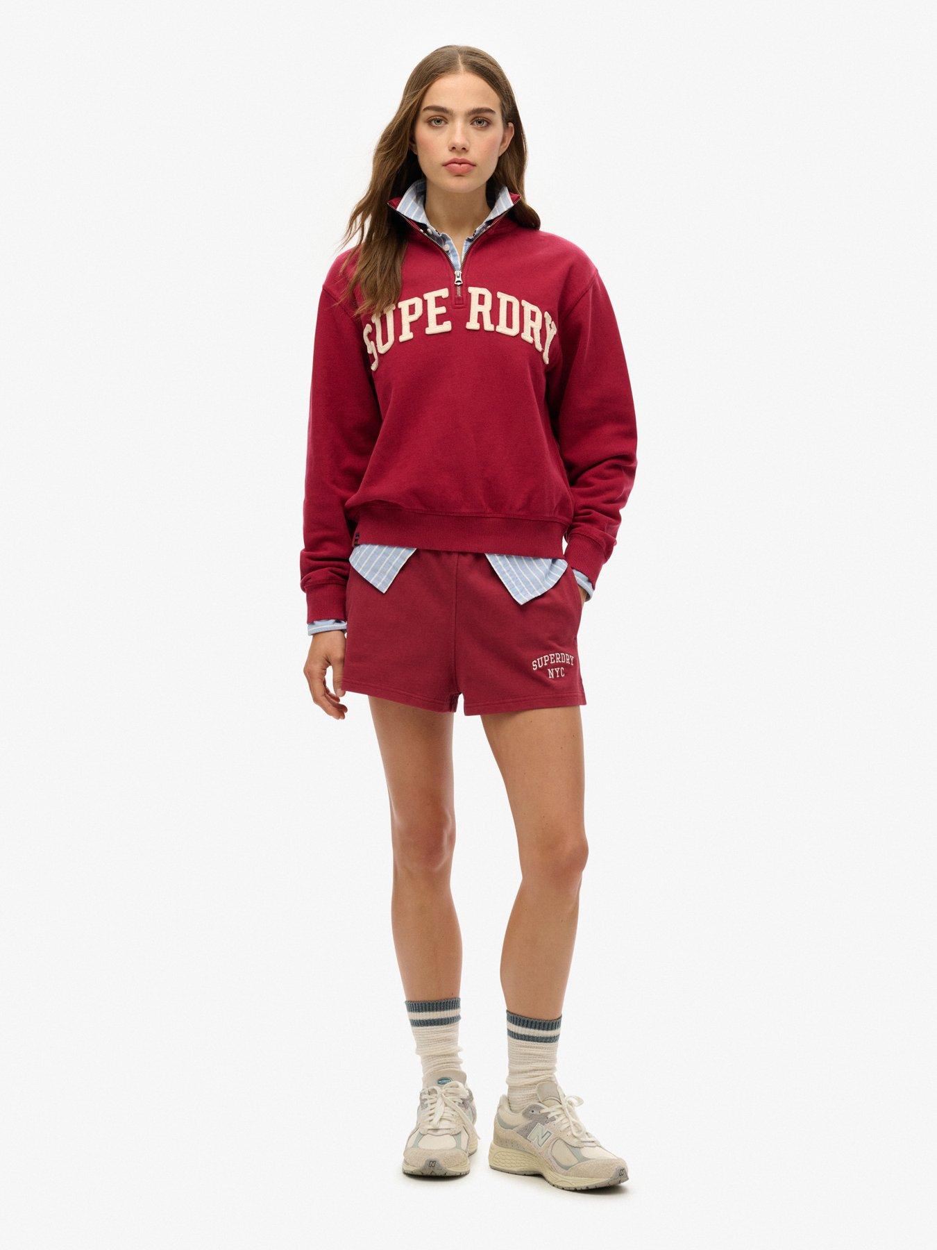 superdry-athletic-essentials-applique-half-zip-sweatshirt-redback