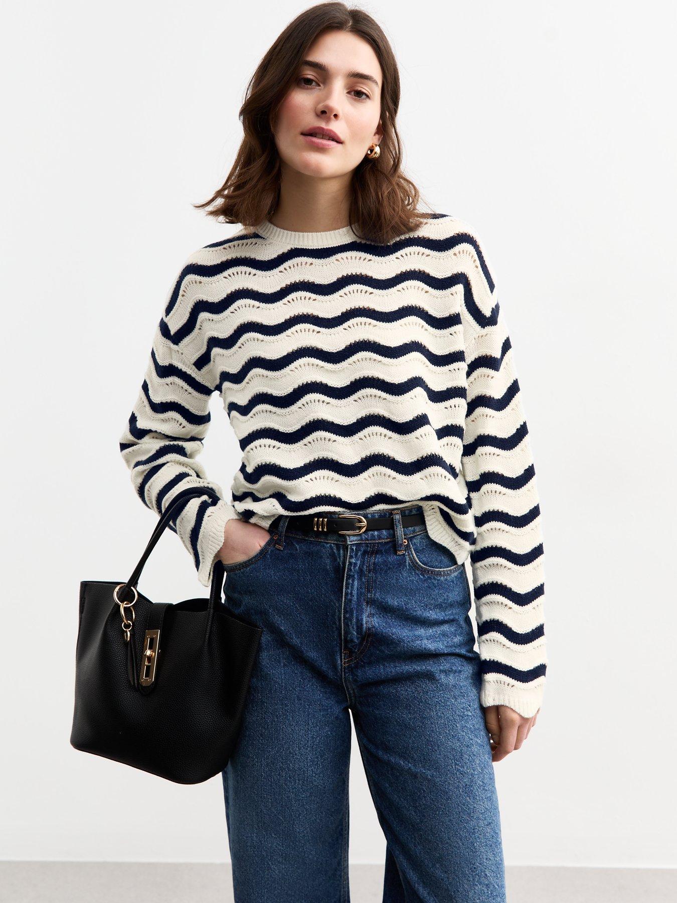 new-look-striped-open-knit-jumper-white