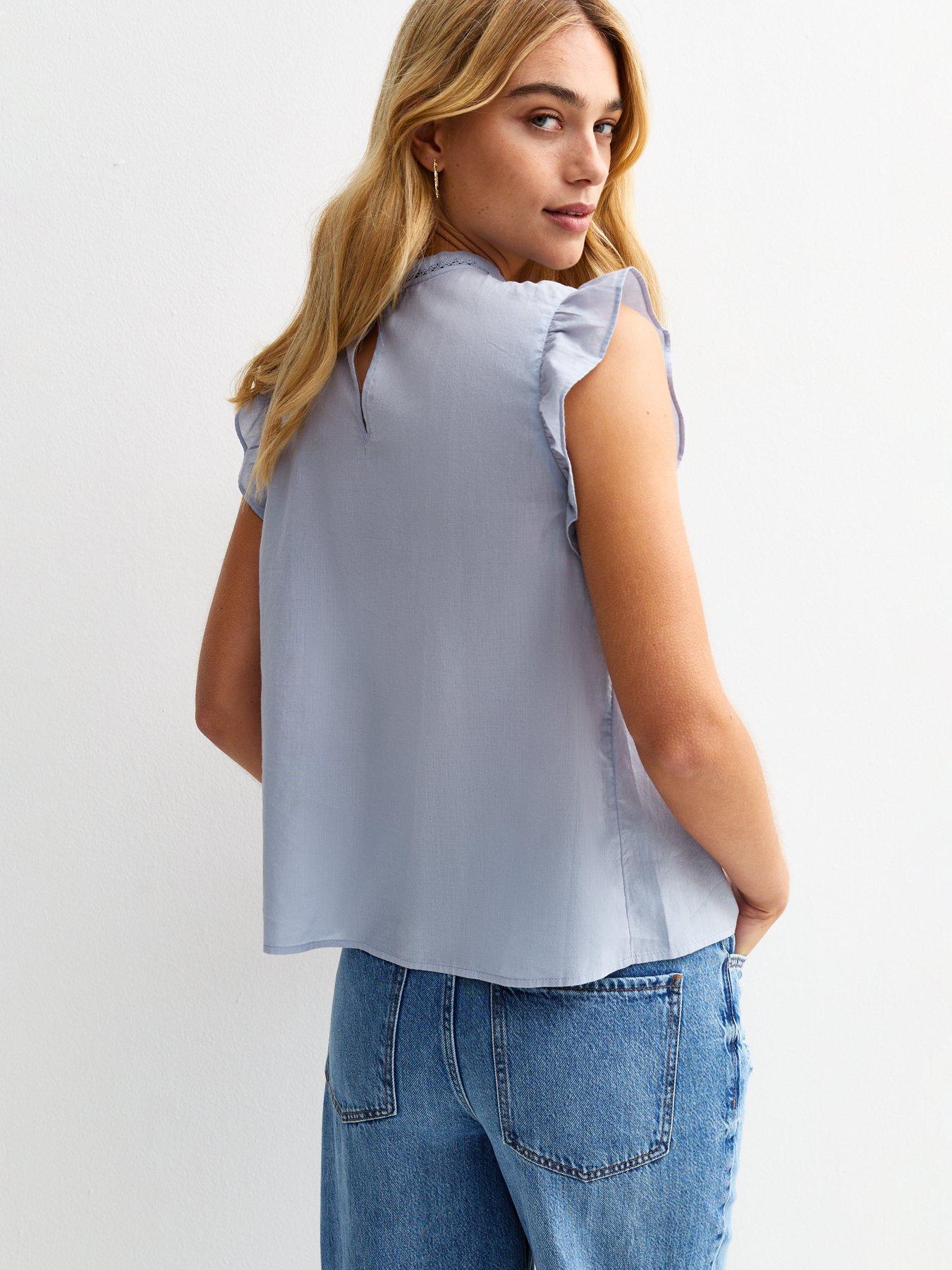 new-look-lace-panelled-sleeveless-top-bluestillFront