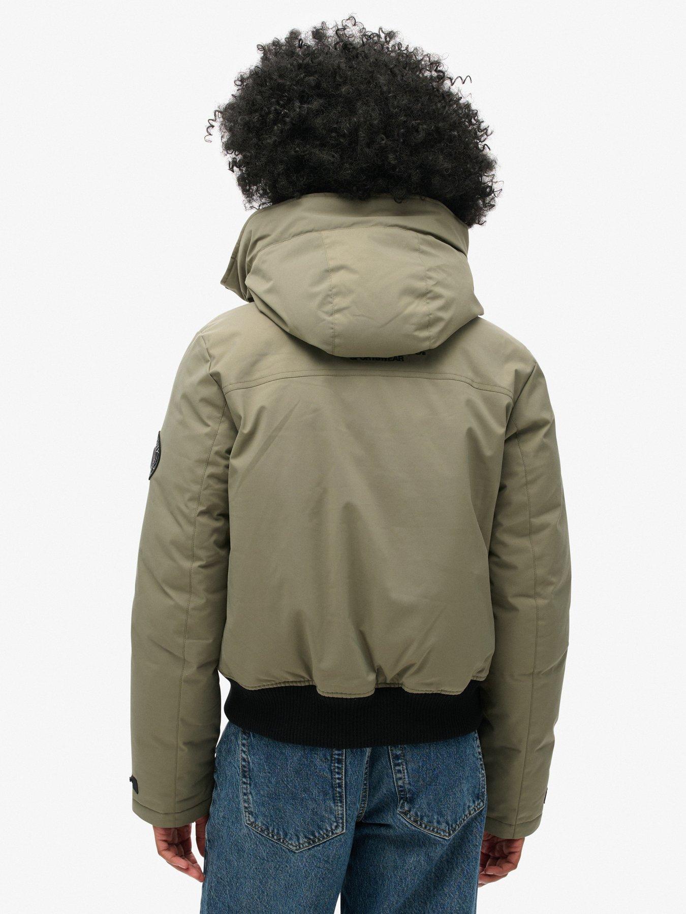 superdry-city-padded-bomber-jacket--greenstillFront