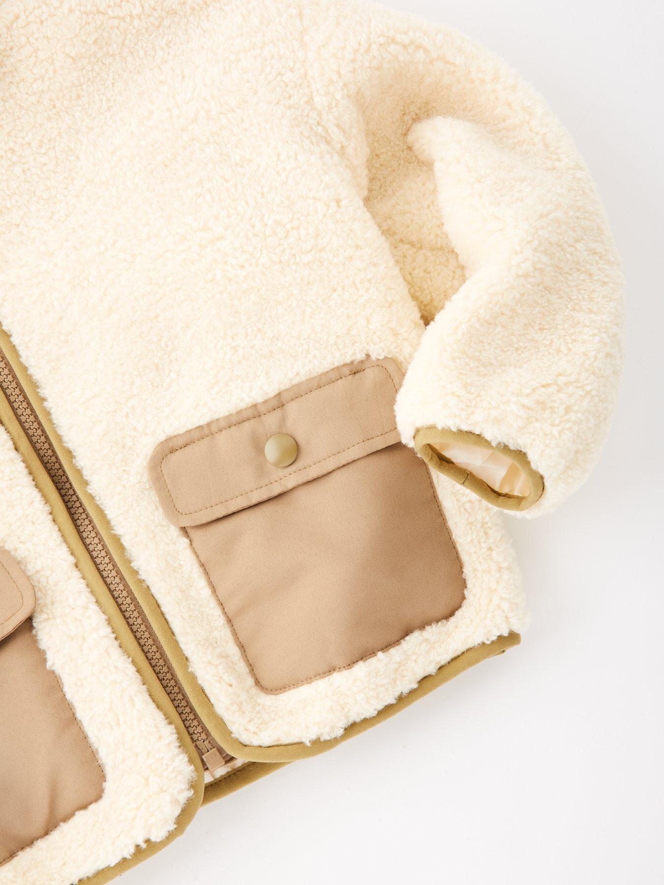 mini-v-by-very-boys-borg-zip-up-jacket-creamdetail