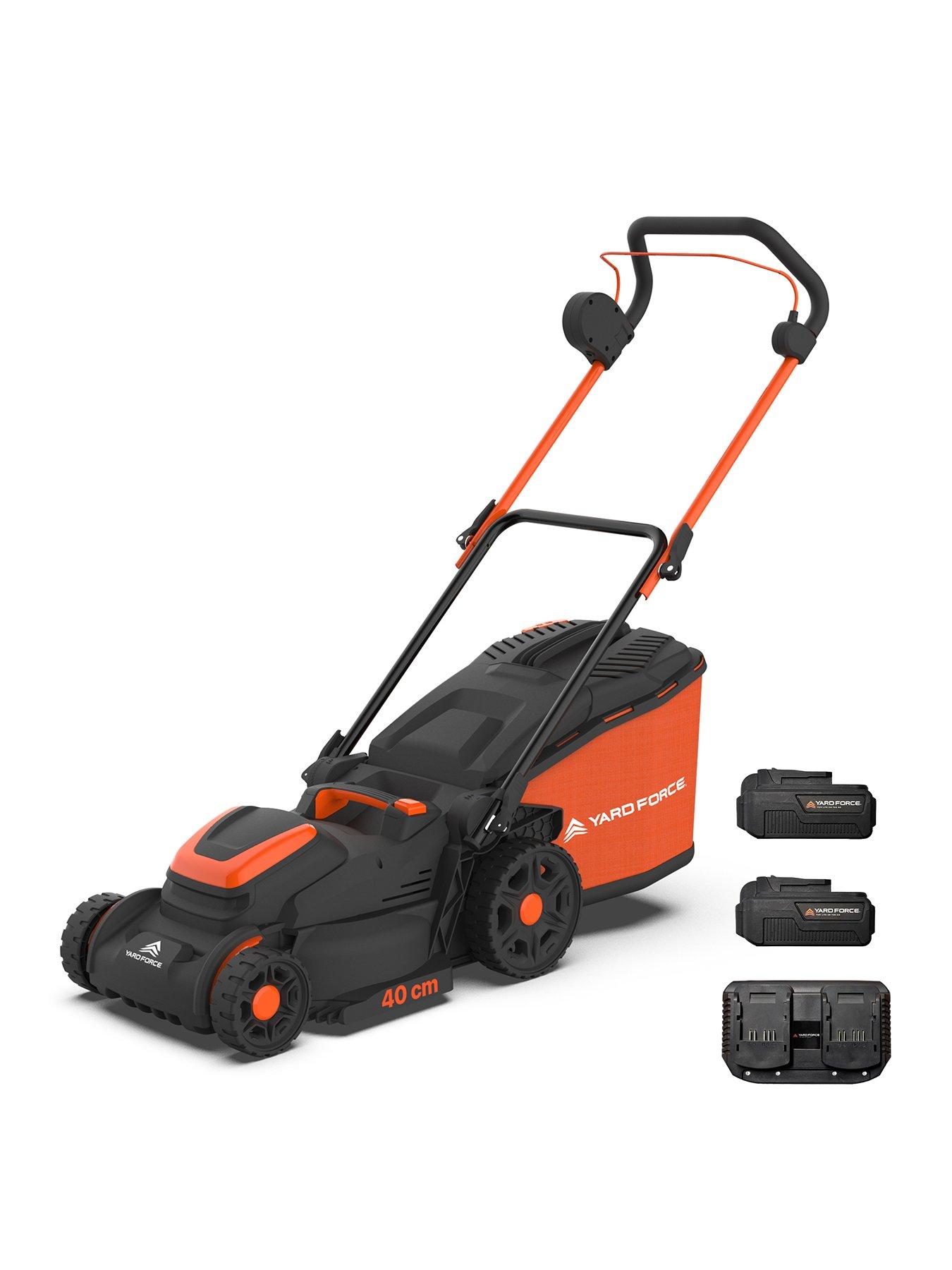 yard-force-40v-40ah-2x20v-cordless-lawnmower-with-40cm-cutting-width-45l-grass-bag-andnbspmulching-plug-lm-c40b