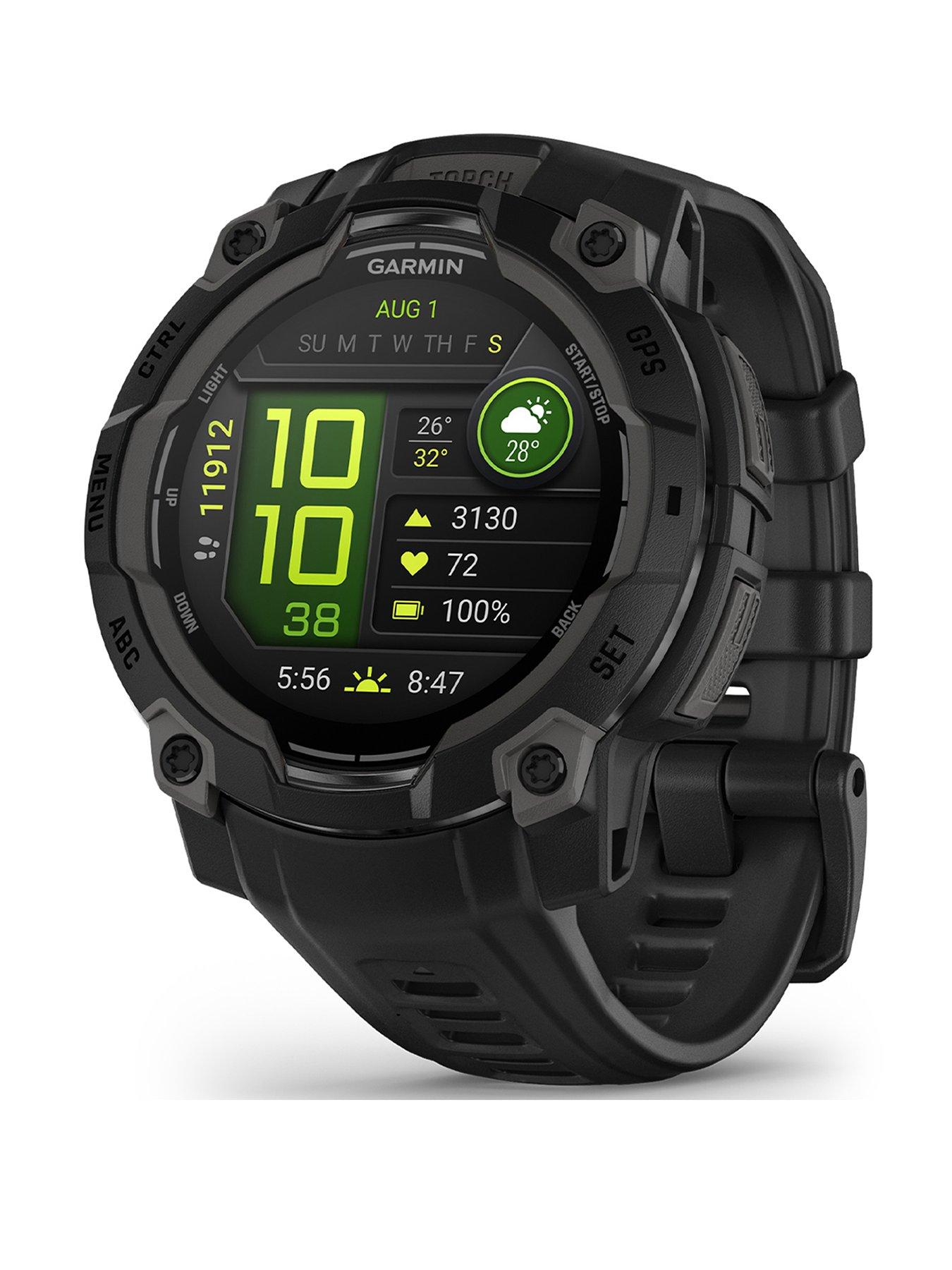 Image 1 of 8 of Garmin Instinct 3, AMOLED, 45mm, Black