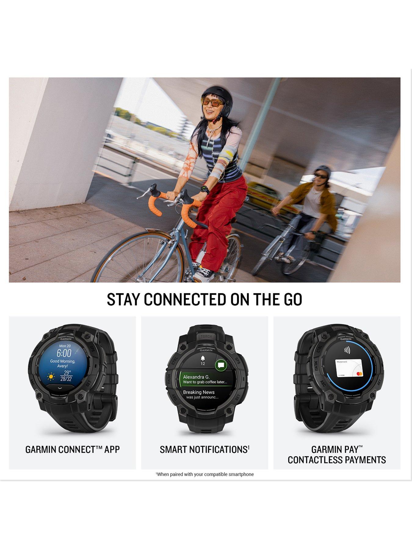 Image 4 of 8 of Garmin Instinct 3, AMOLED, 45mm, Black