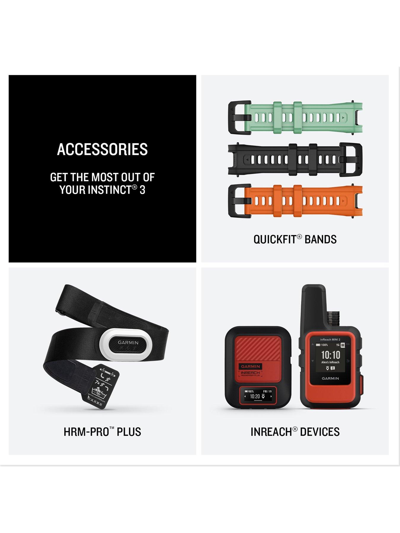 Image 6 of 8 of Garmin Instinct 3, AMOLED, 45mm, Black
