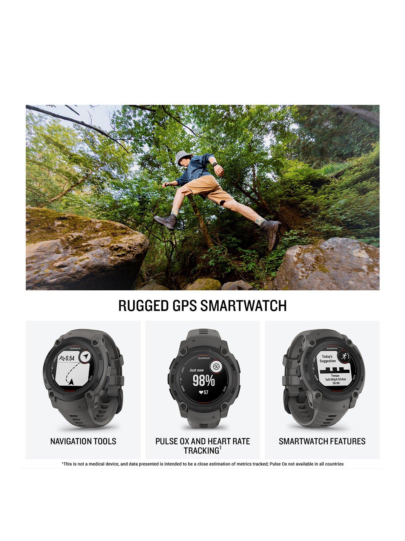 Image 2 of 8 of Garmin Instinct E, 40mm, Black