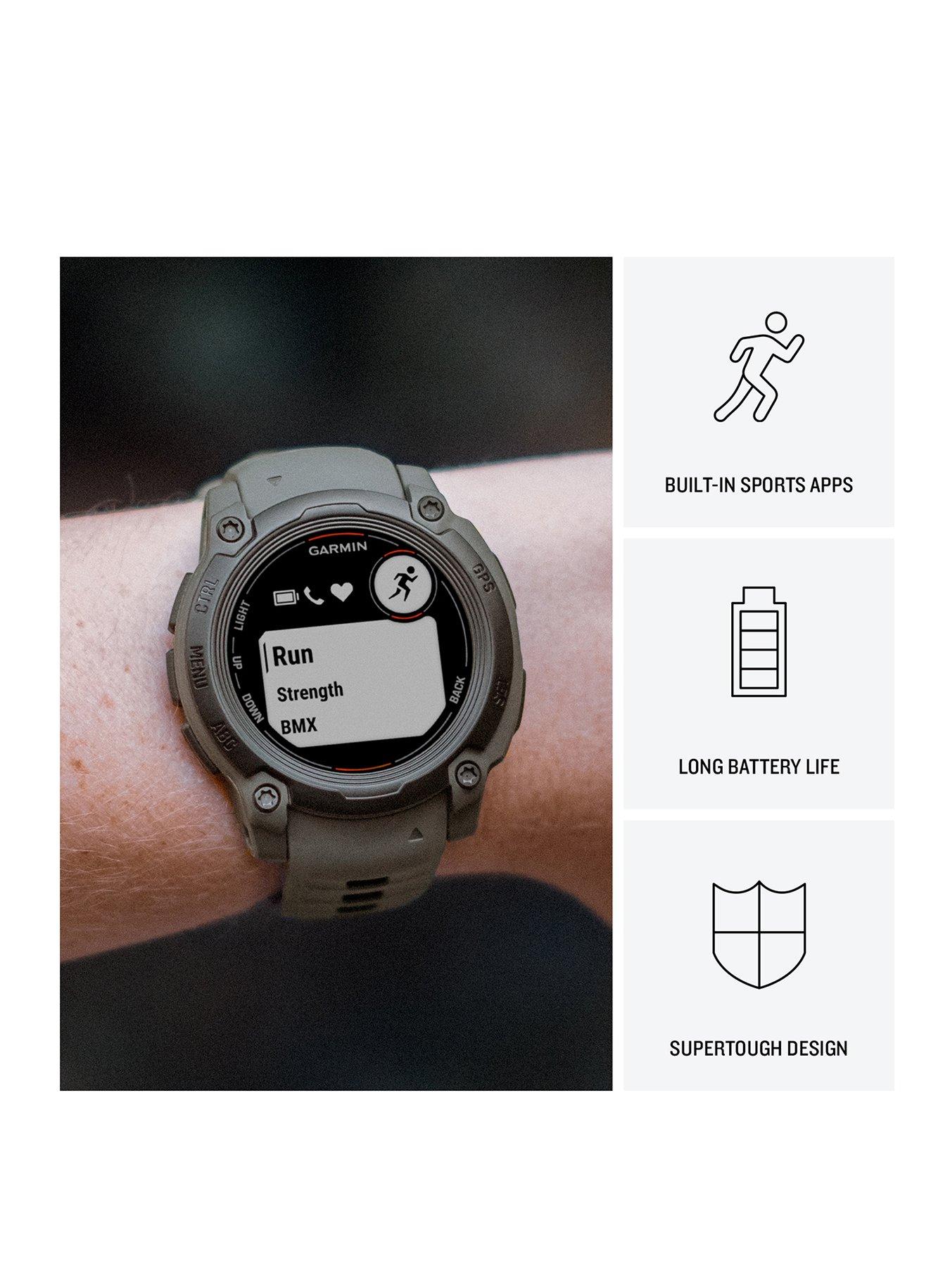 Image 3 of 8 of Garmin Instinct E, 40mm, Black