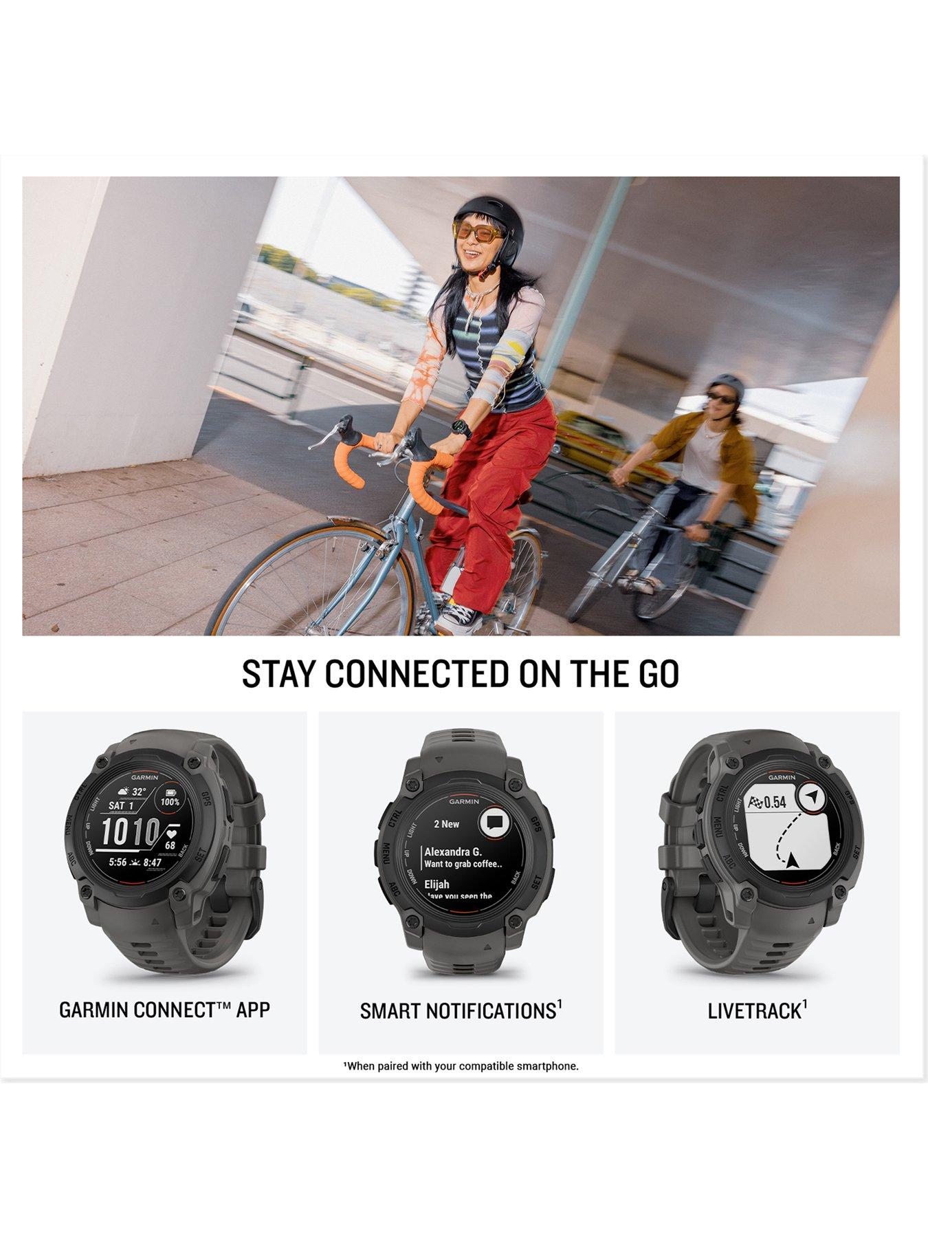 Image 4 of 8 of Garmin Instinct E, 40mm, Black