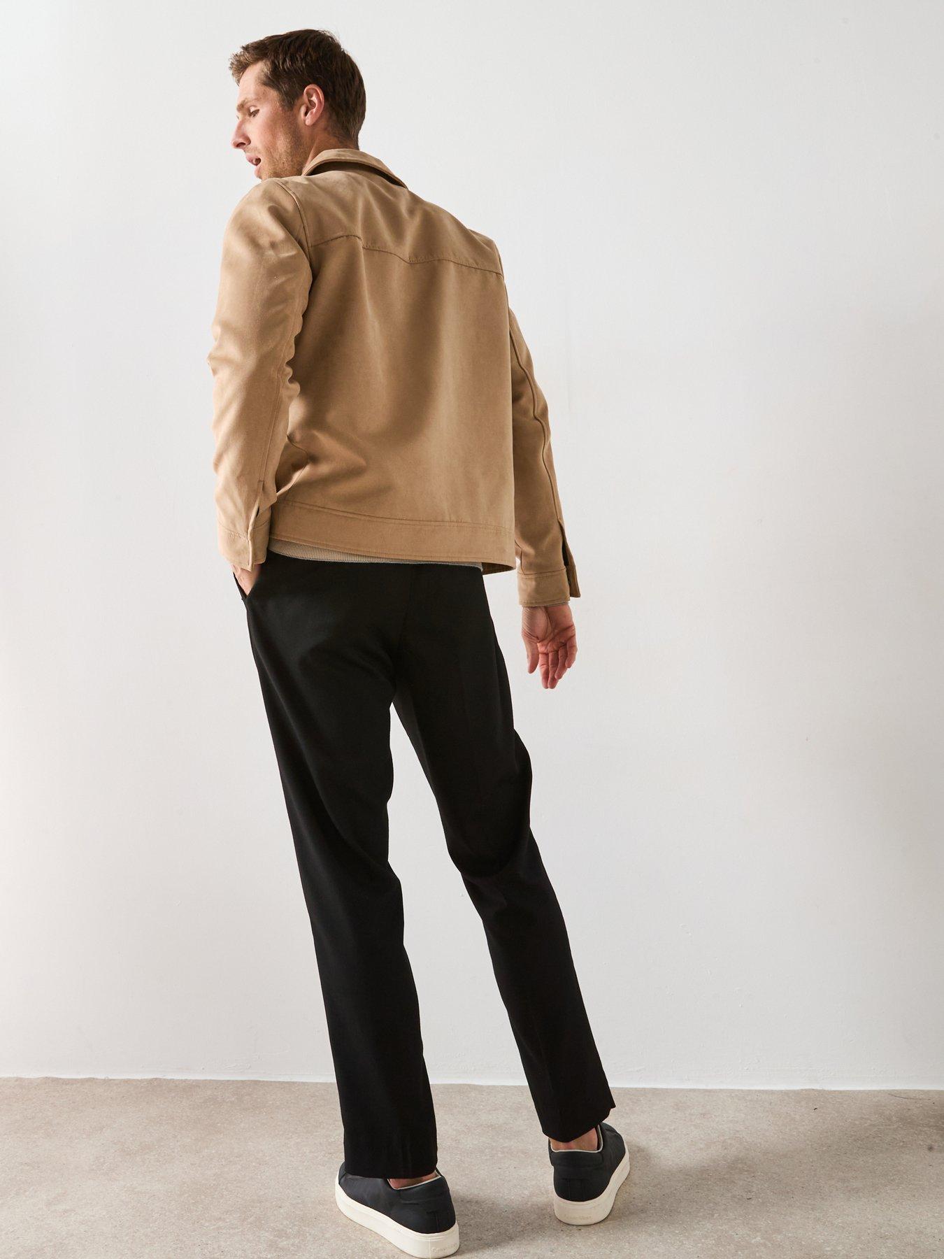 very-man-suede-look-zip-harrington-beigestillFront