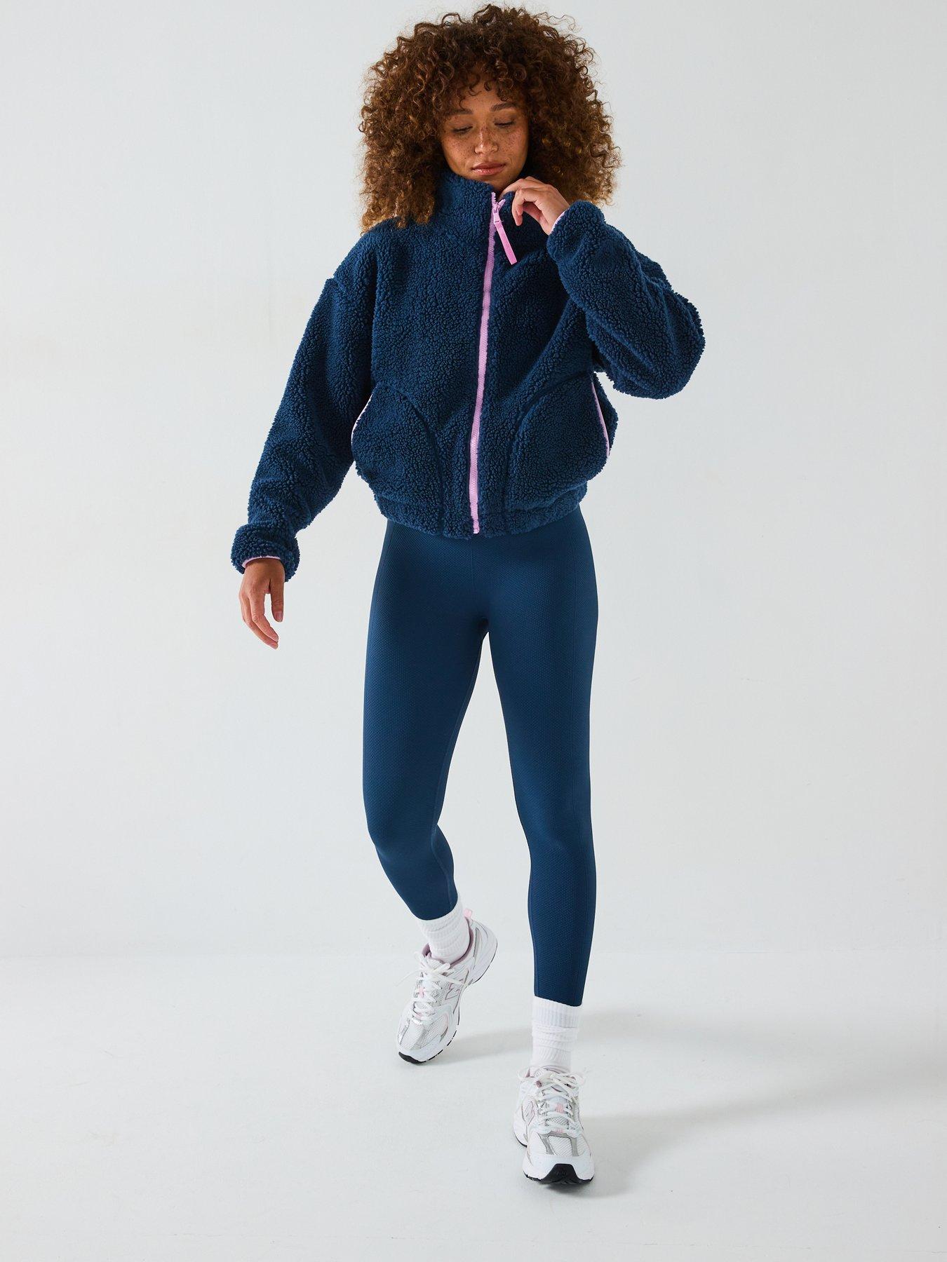 gym-coffee-womens-training-industry-fleece-high-collar-jacket-petrol-blueback