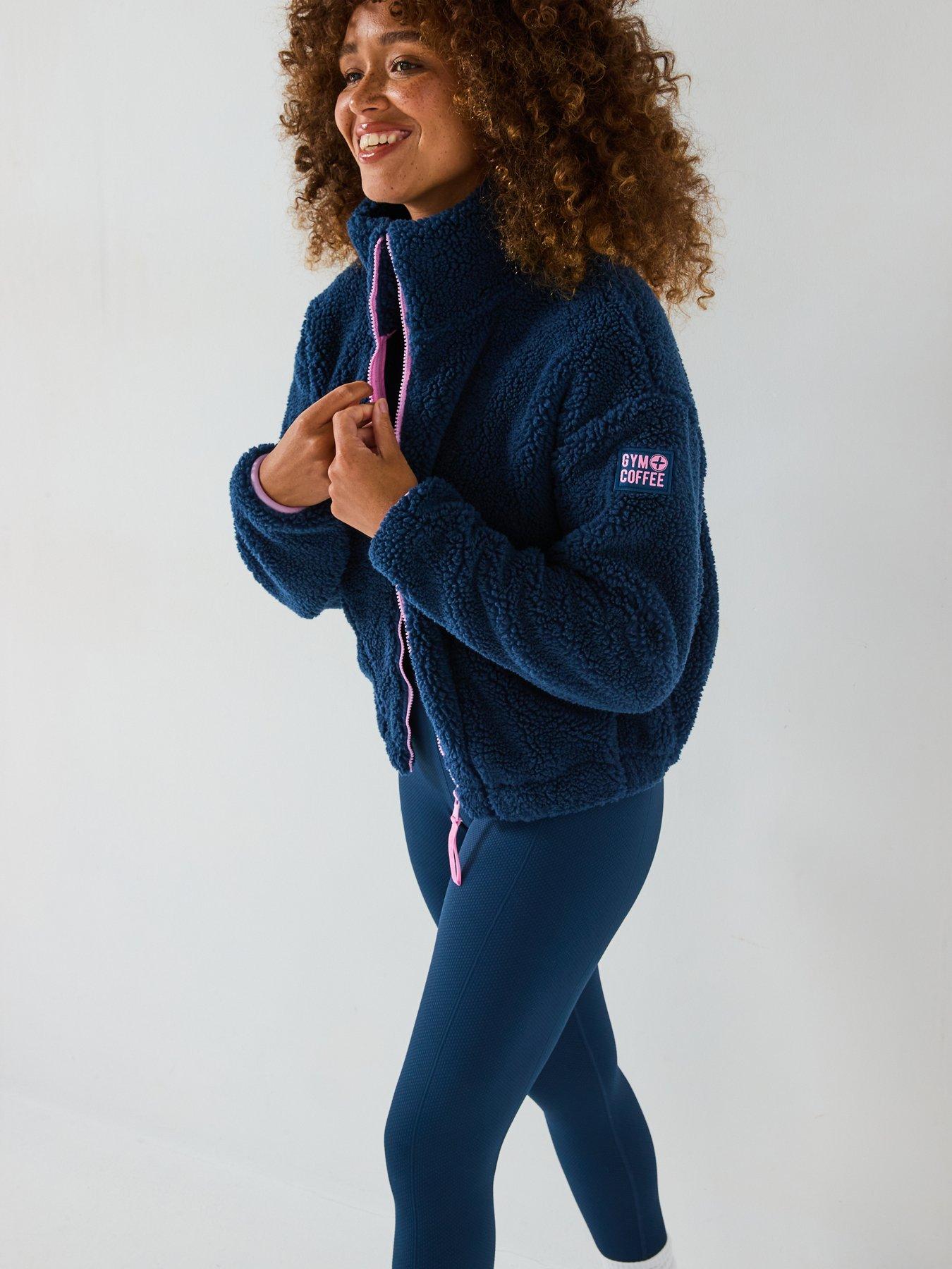 gym-coffee-womens-training-industry-fleece-high-collar-jacket-petrol-blueoutfit