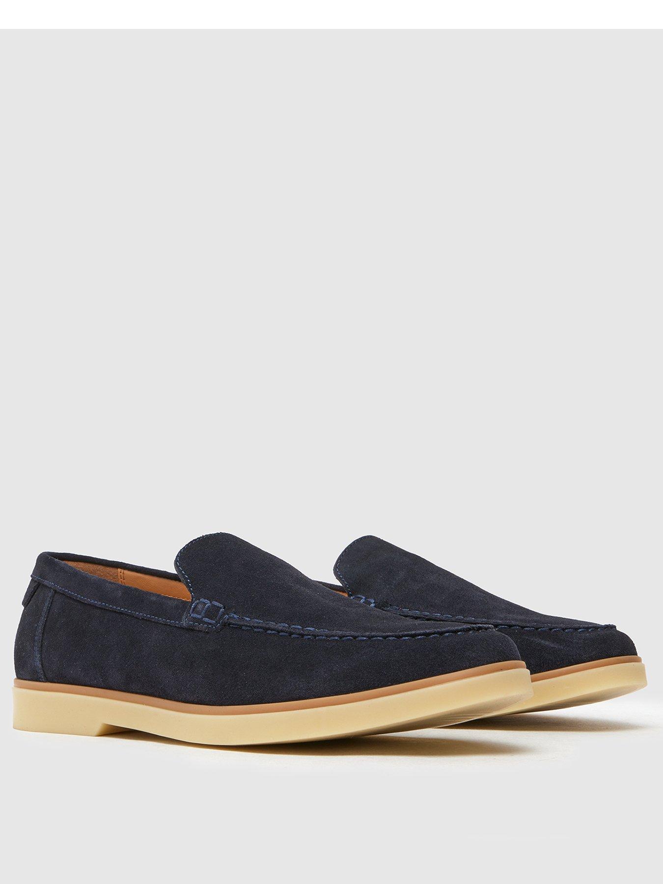 schuh-riggs-suede-loafers-navystillFront