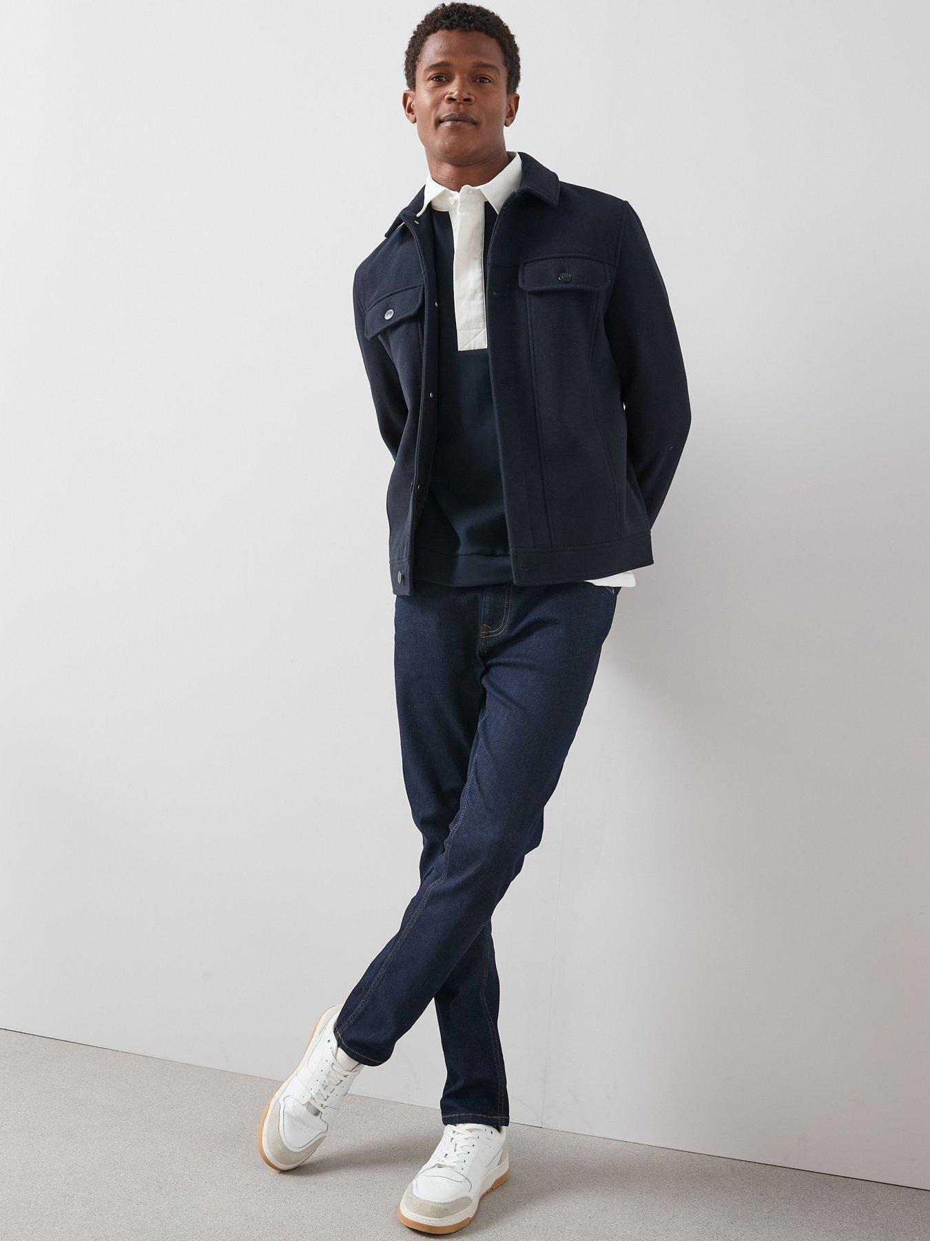 the-very-collection-faux-wool-collared-jacket-navyback