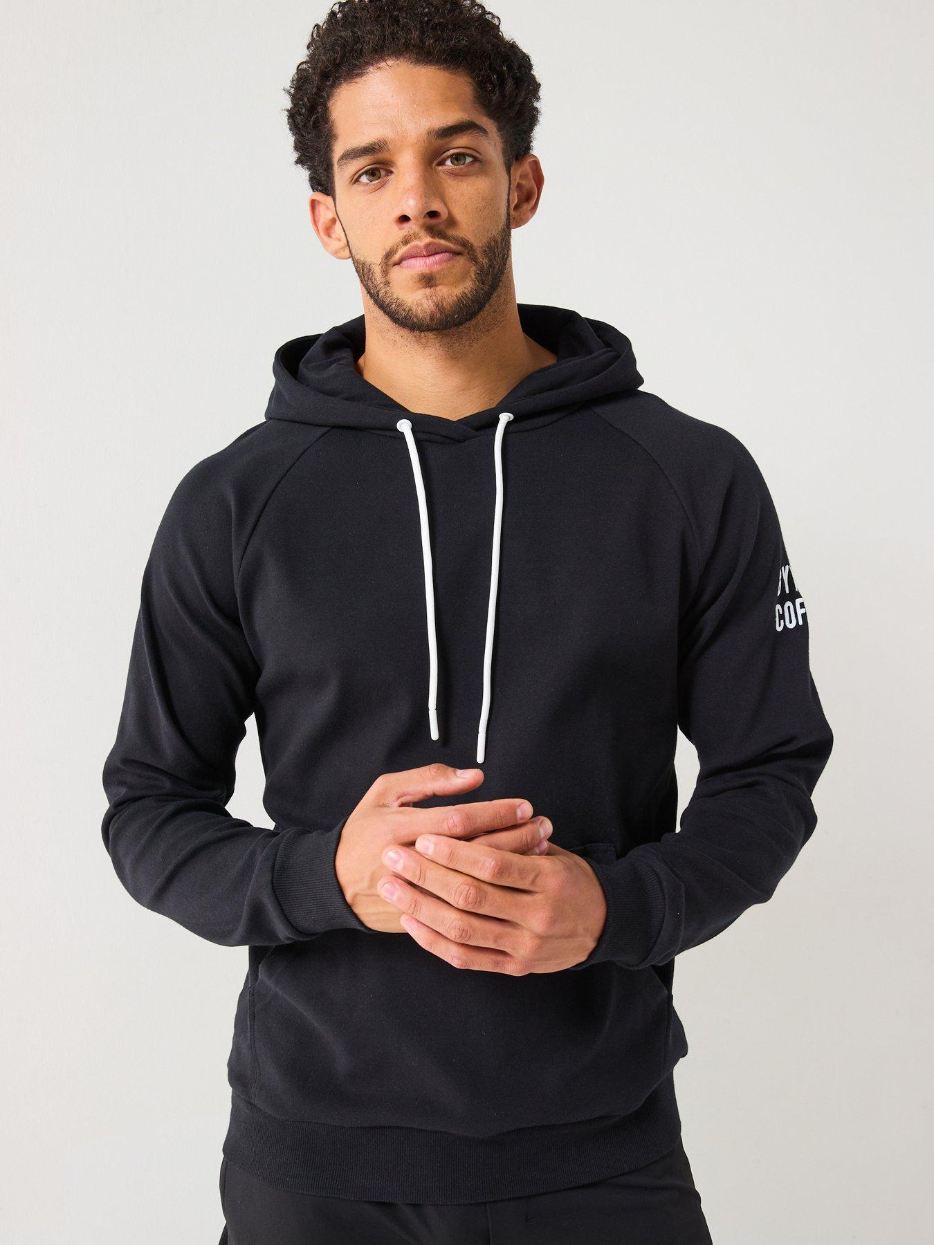 Gym Coffee Men's Training Chill Hoodie Black Very Ireland