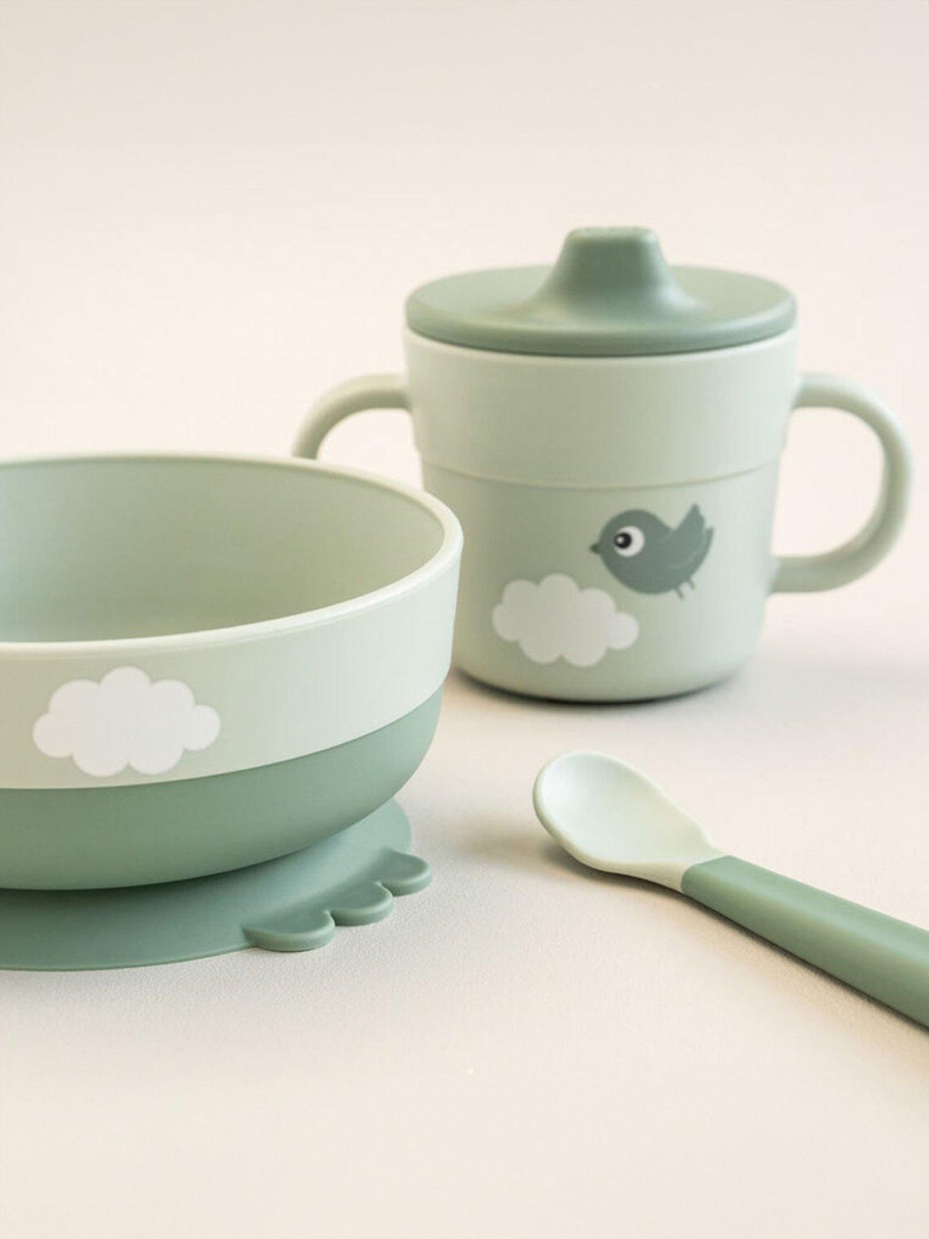 Image 1 of 4 of Done by Deer Foodie First Meal Set Happy Clouds