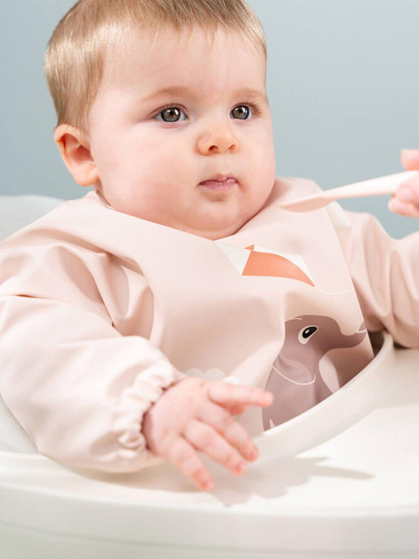Image 1 of 6 of Done by Deer Sleeved Pocket Bib Playground