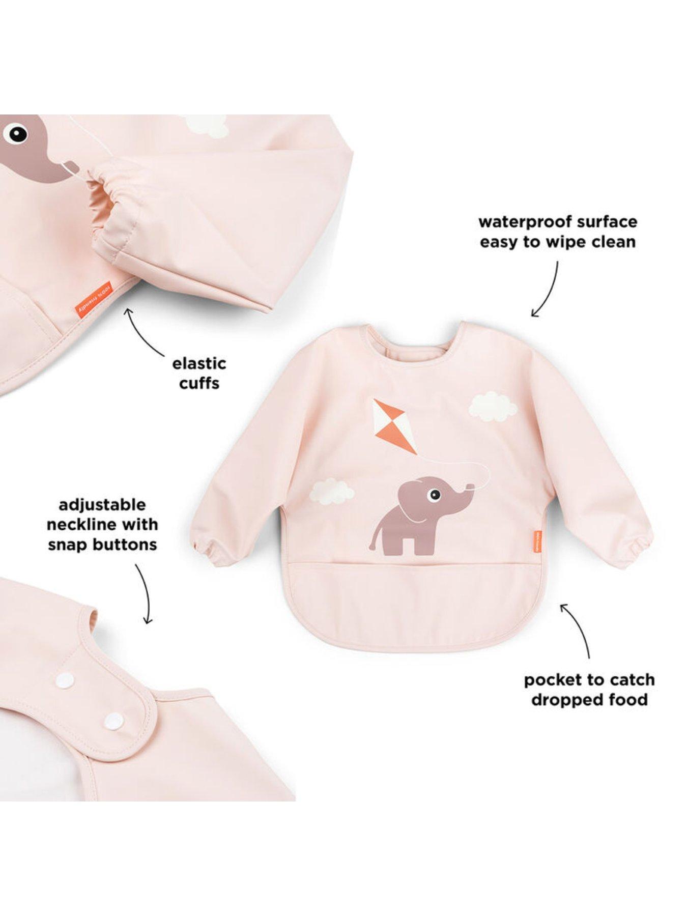 Image 5 of 6 of Done by Deer Sleeved Pocket Bib Playground