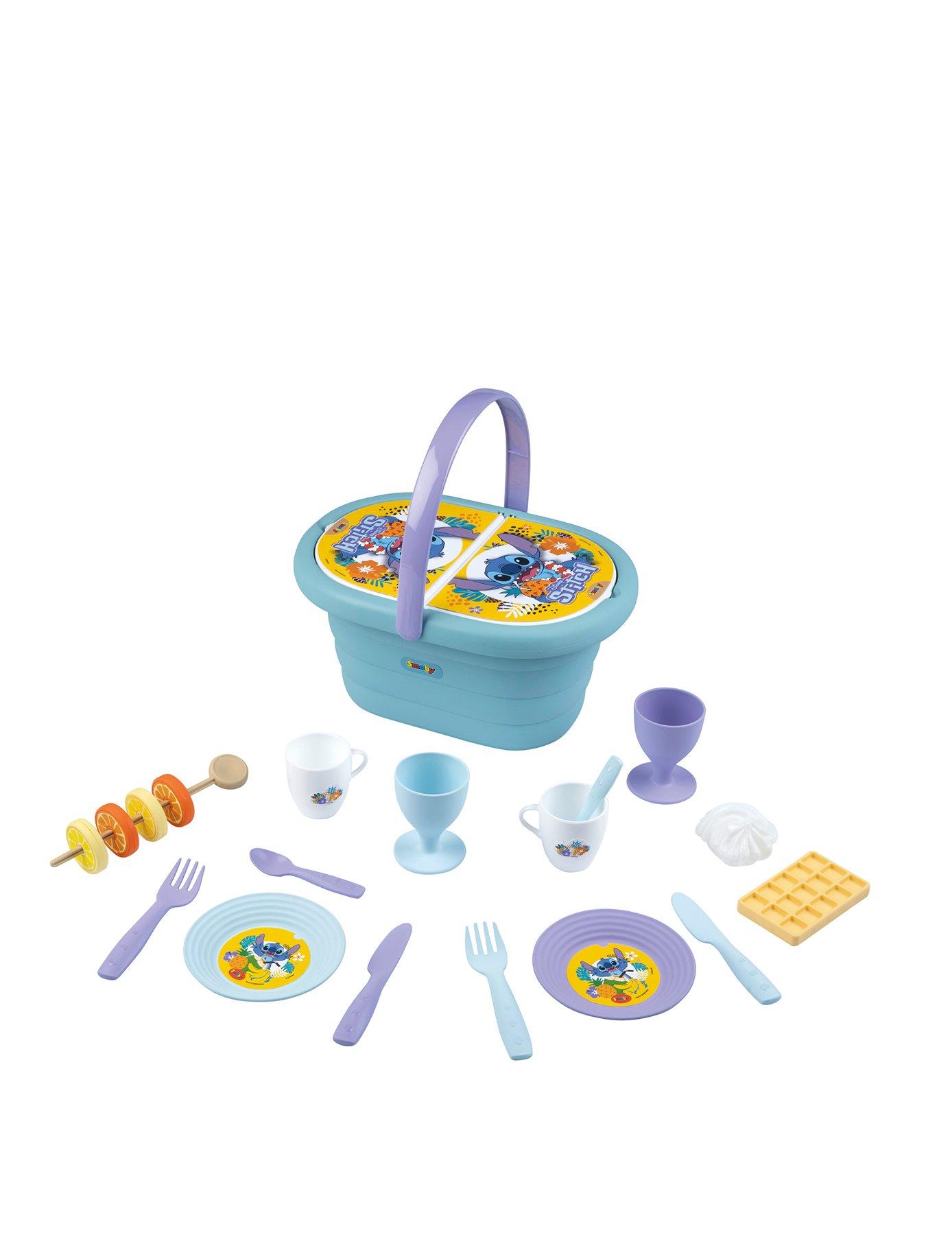 Disney Stitch Stitch Picnic Basket Playset