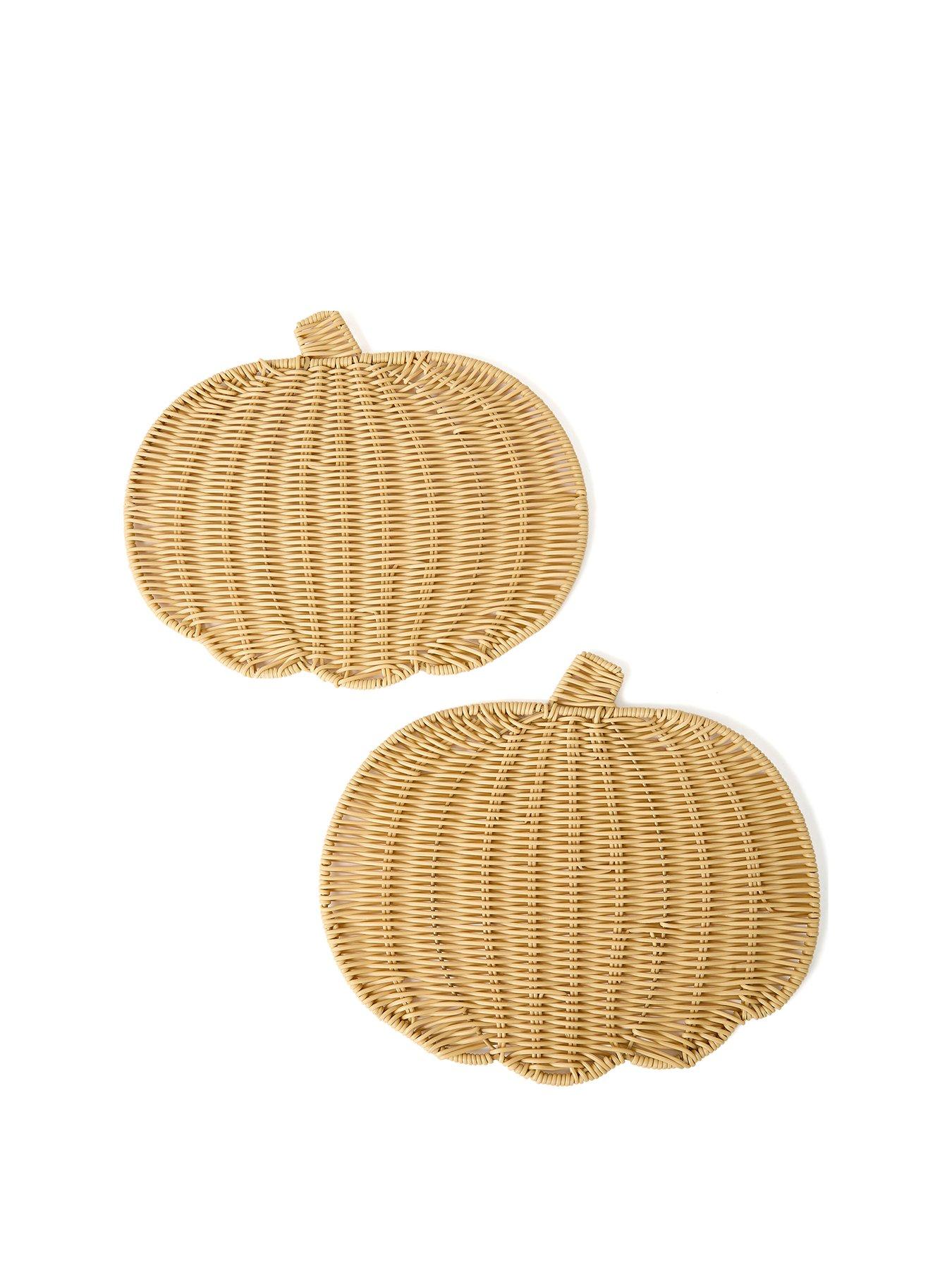 Image 2 of 5 of The Very Collection Set Of 2 Pumpkin Placemats