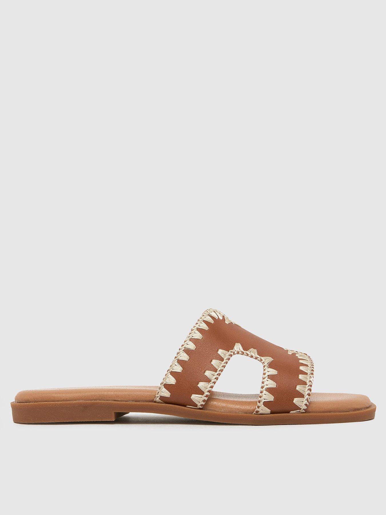 Image 1 of 4 of Schuh Taken Mule Junior Sandal - Brown