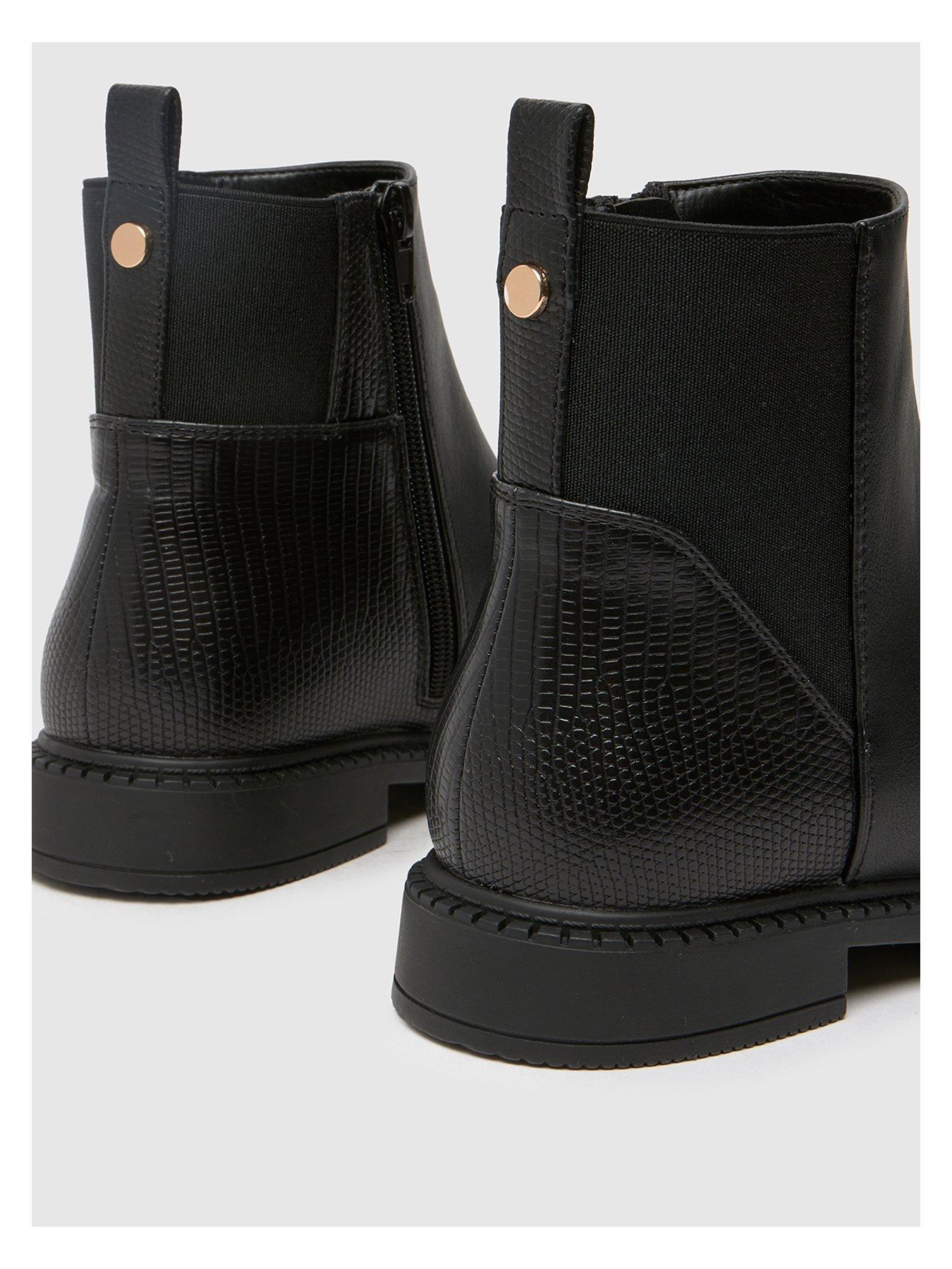 Image 4 of 4 of Schuh Calmer Youth Chelsea Boot - Black