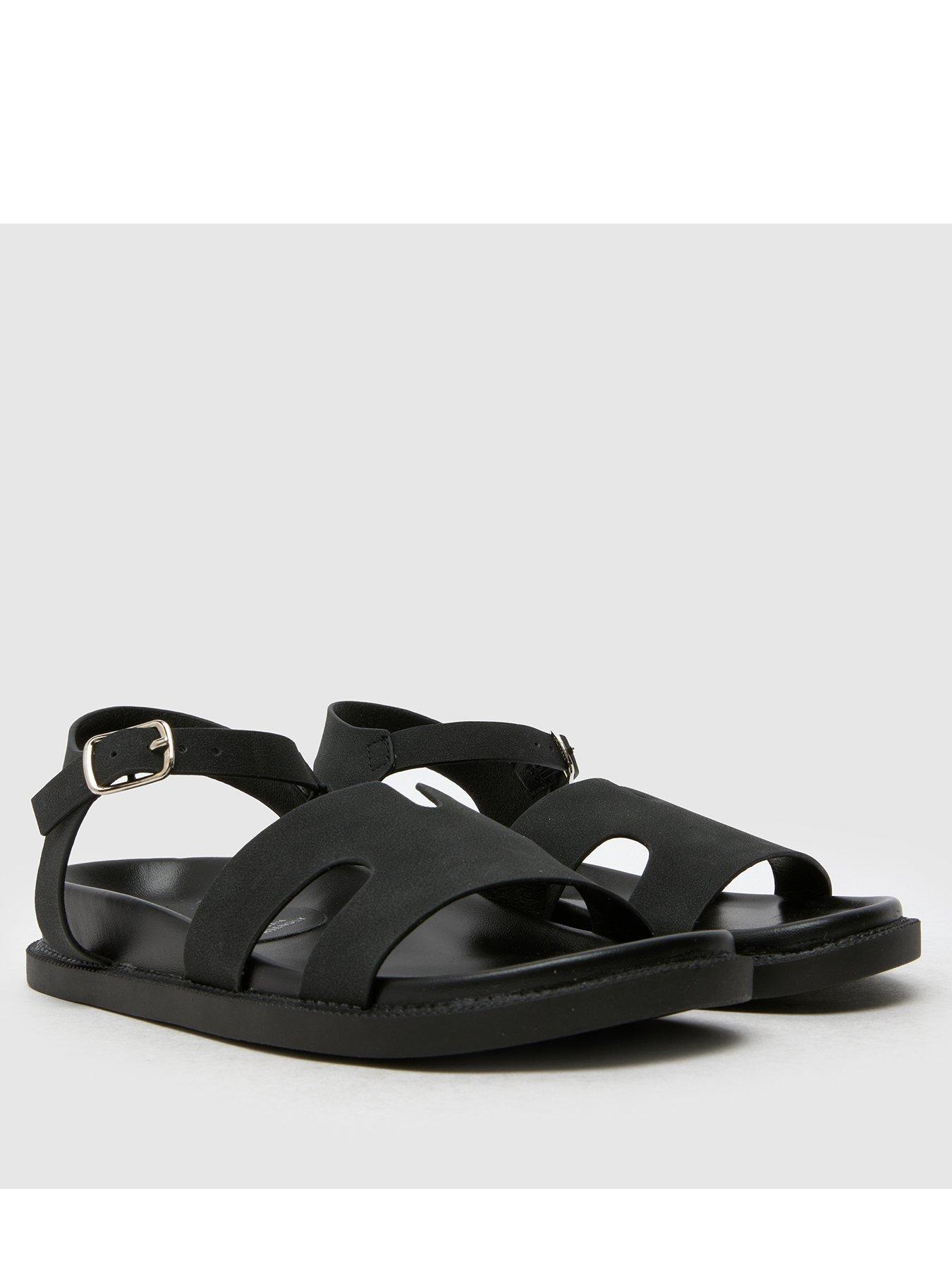 Image 2 of 4 of Schuh Junior Tippi Footbed Sandals - Black