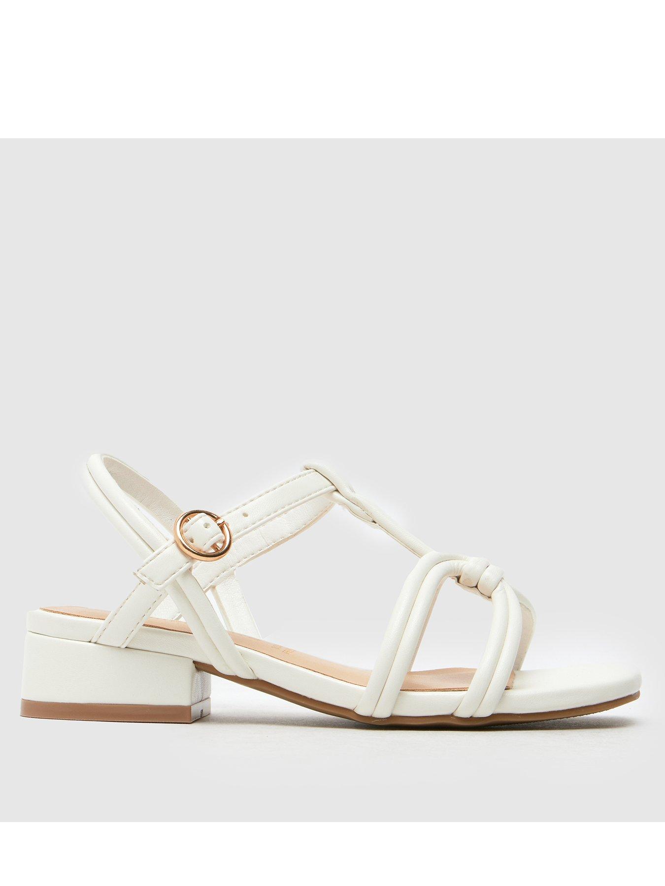 Image of Schuh Junior Tova Block Heel - White