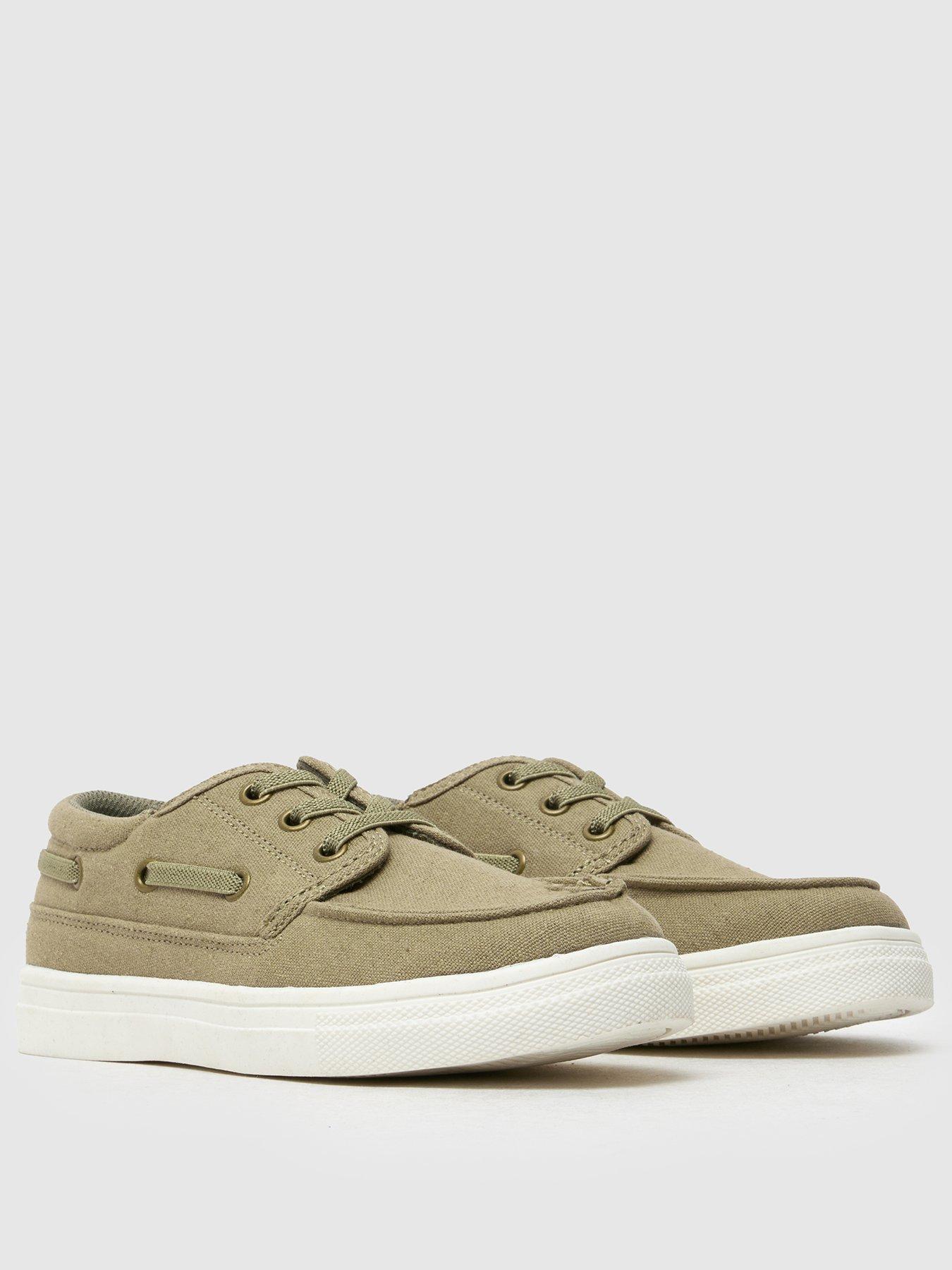 schuh-junior-lando-canvas-white-sole-khakistillFront