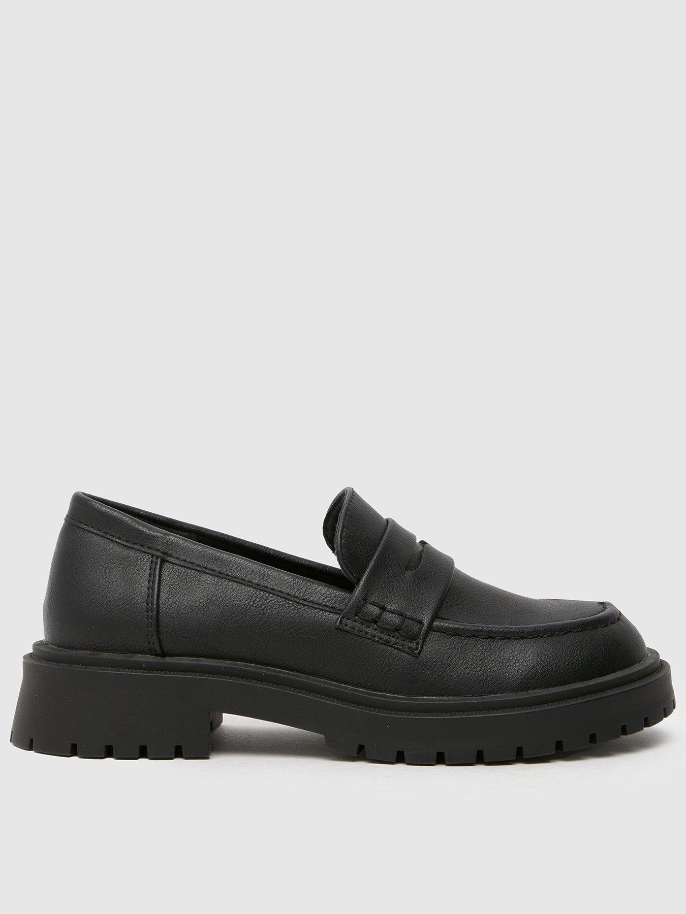 Image 1 of 4 of Schuh Lainey Junior Loafer - Black