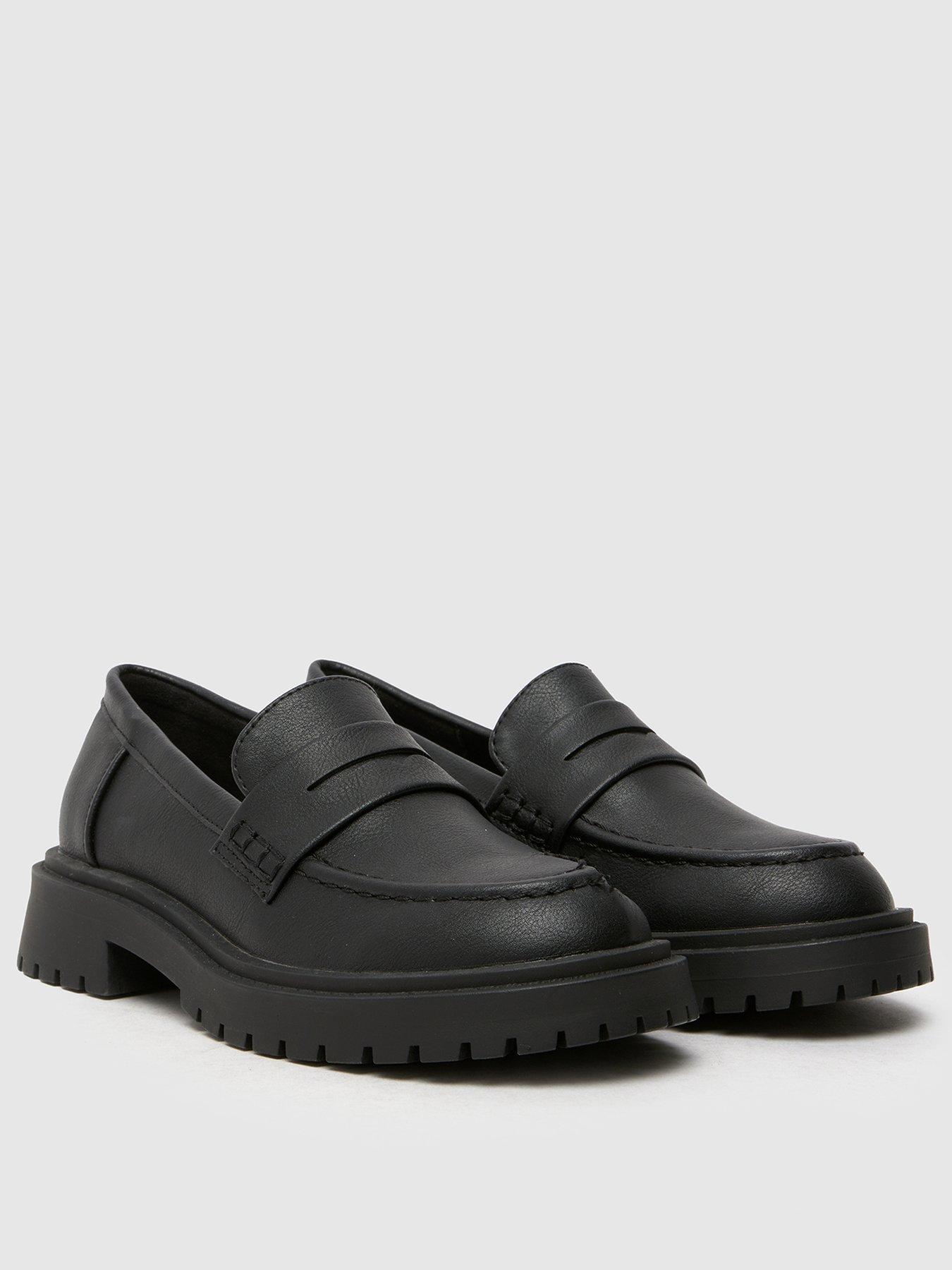 Image 2 of 4 of Schuh Lainey Junior Loafer - Black