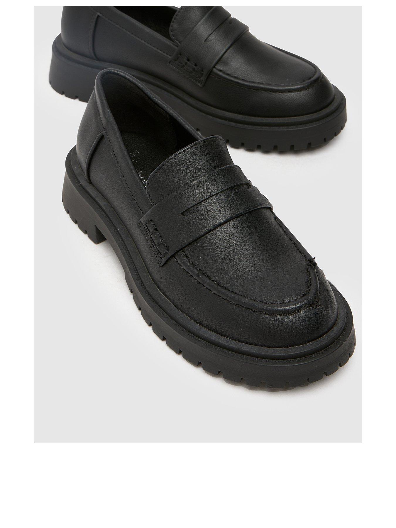 Image 3 of 4 of Schuh Lainey Junior Loafer - Black