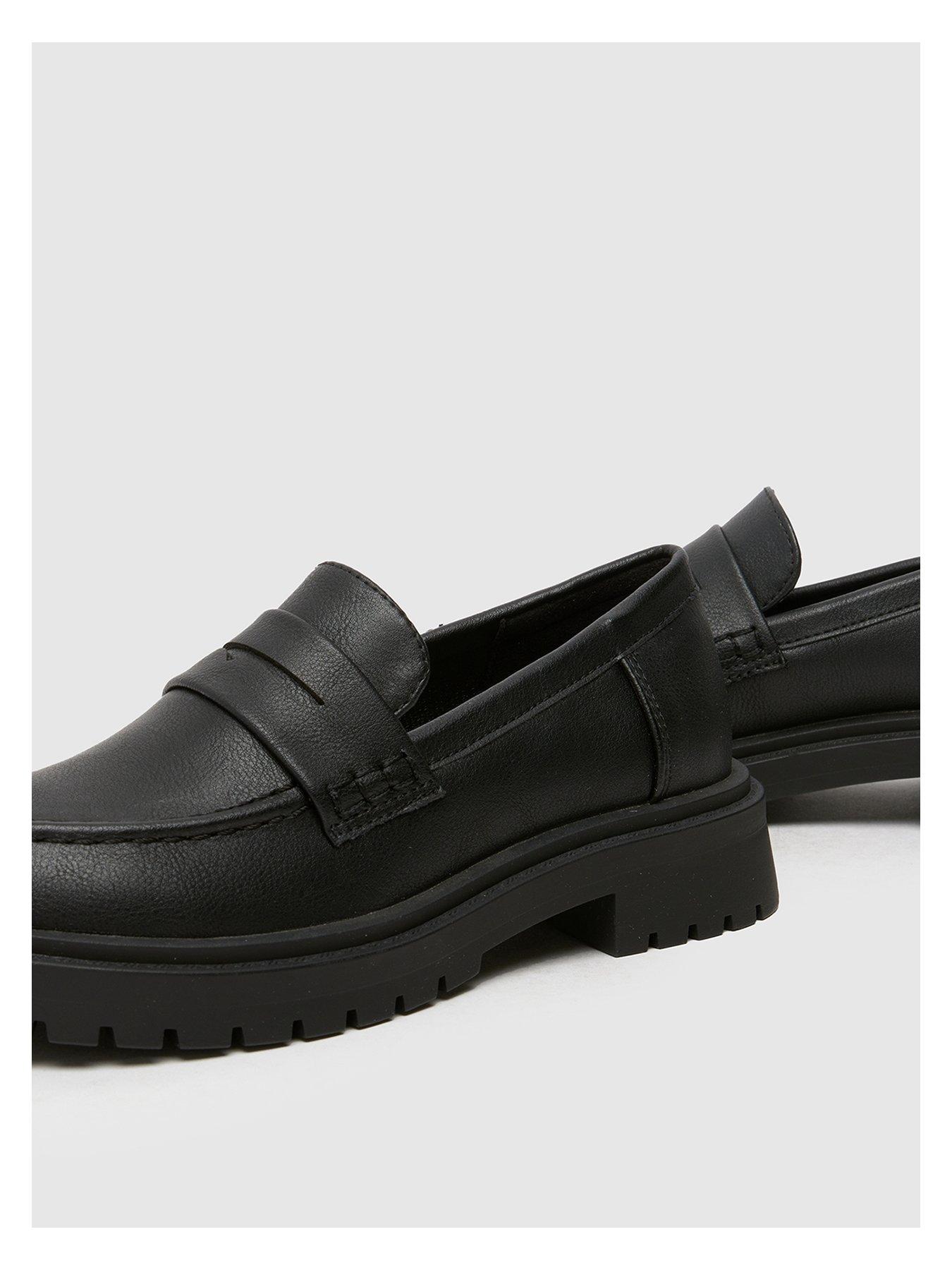 Image 4 of 4 of Schuh Lainey Junior Loafer - Black