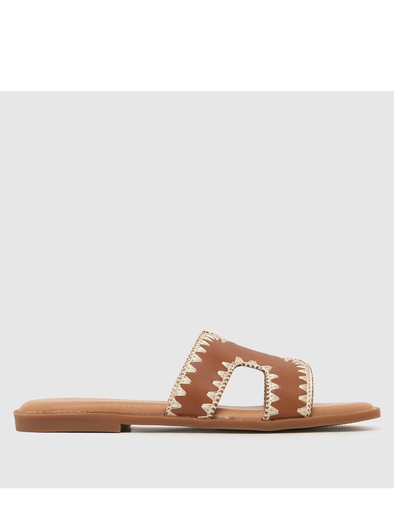 Image 1 of 4 of Schuh Taken Youth Mule Sandals - Brown