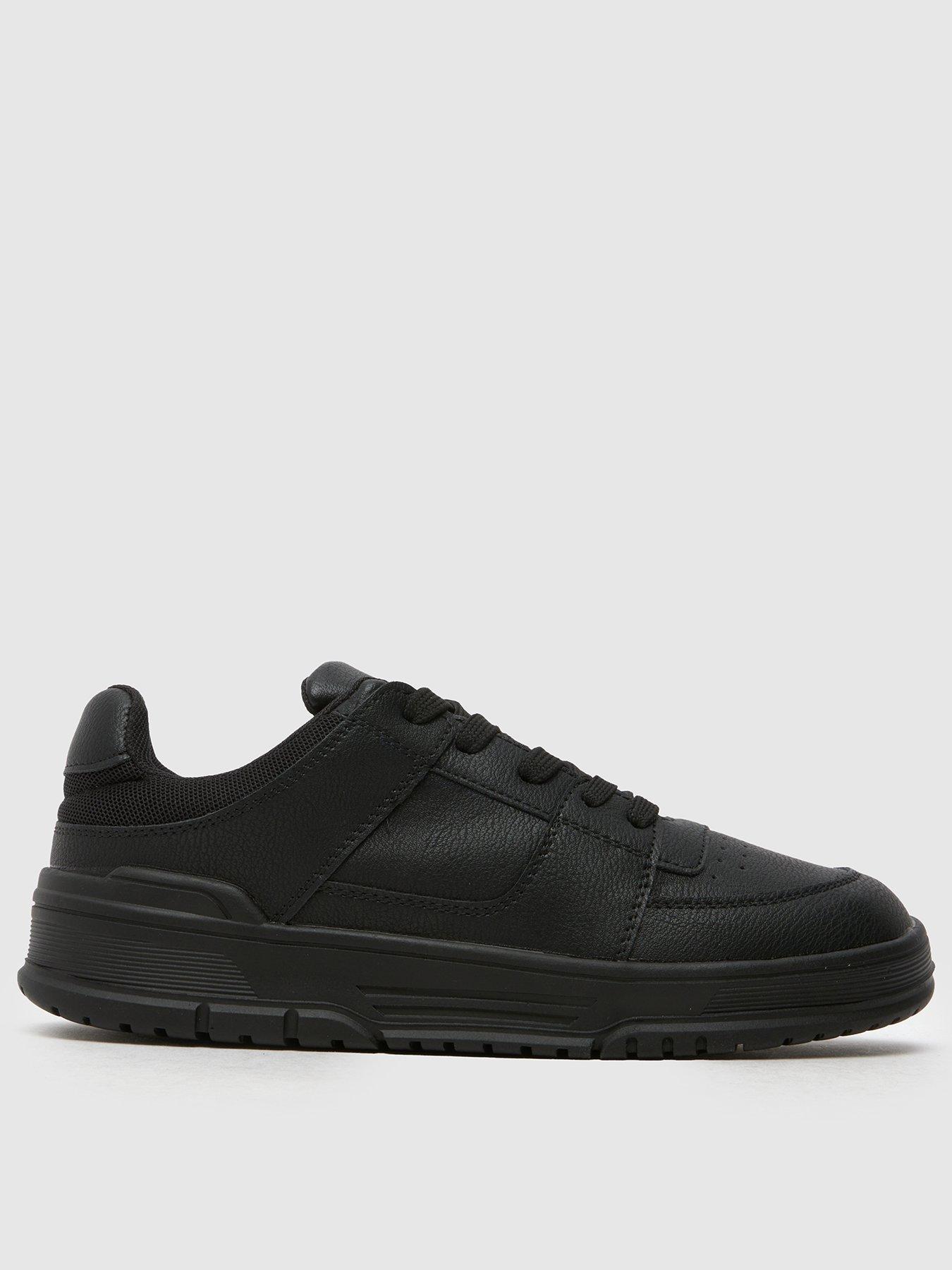 Image 1 of 4 of Schuh Machinery Youth Lace Trainer - Black