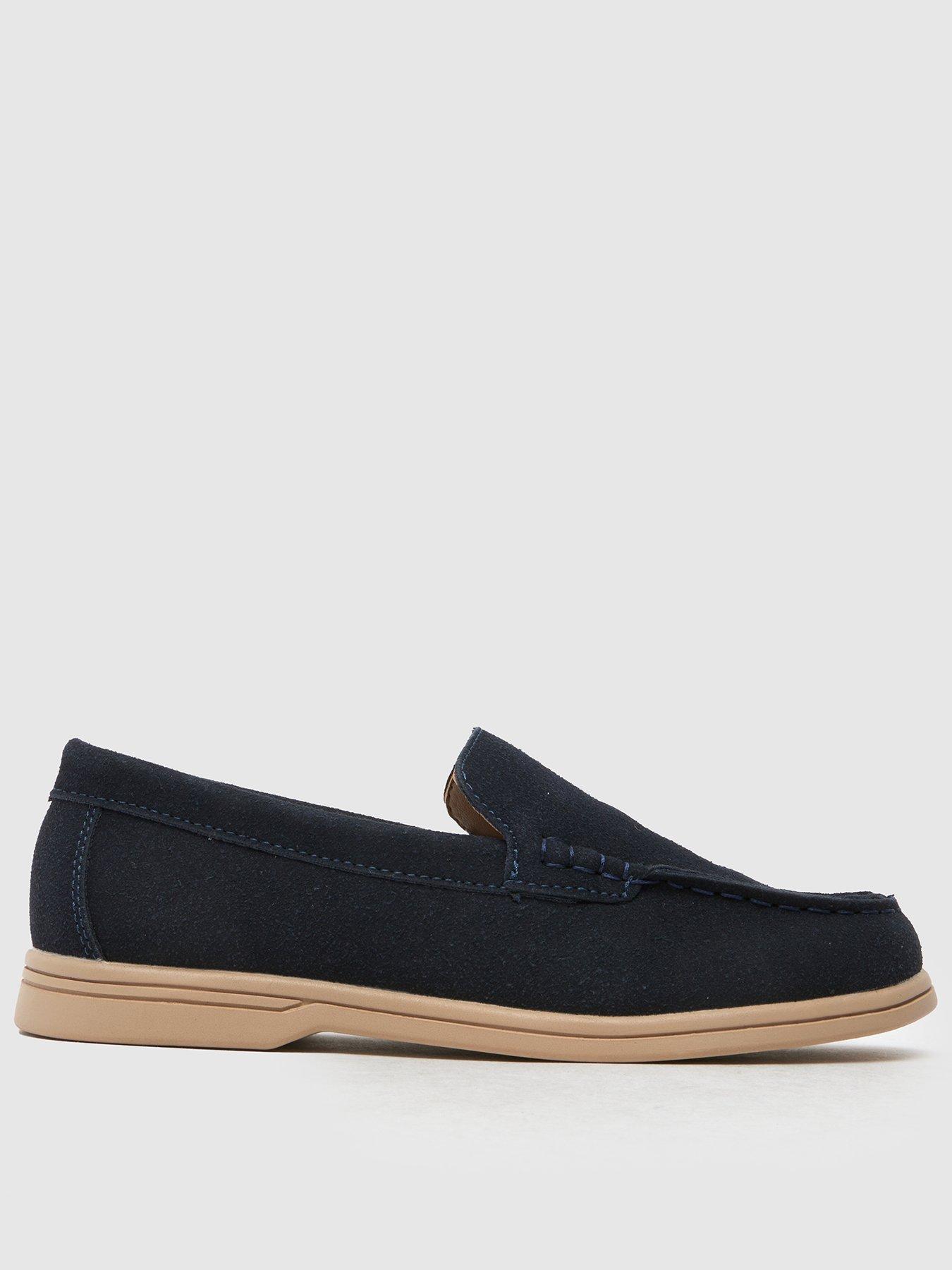 Image 1 of 3 of Schuh Liam Youth Loafer - Blue