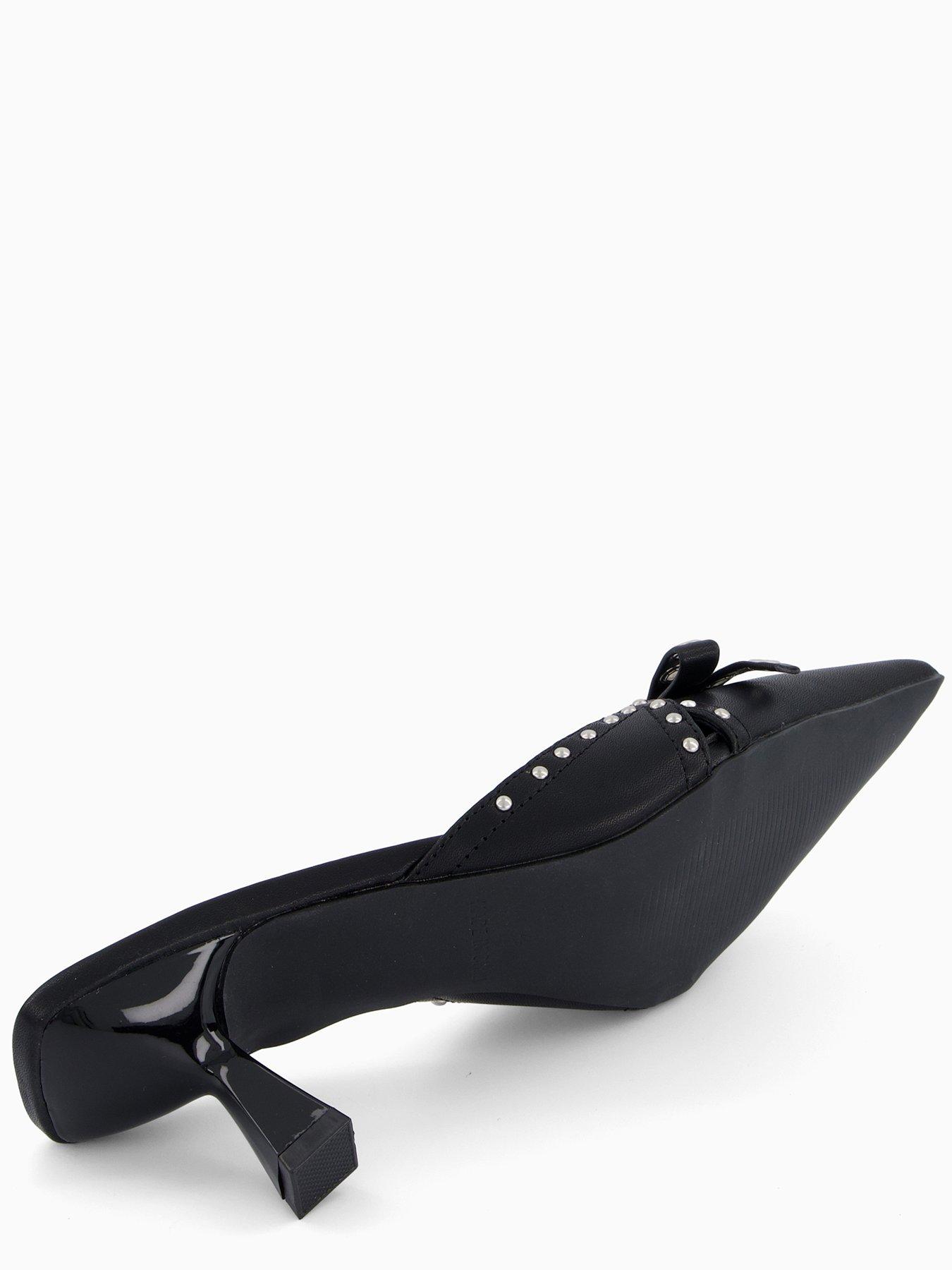 Image 4 of 7 of Raid Tinsley Hardware Pointed Mule - Black
