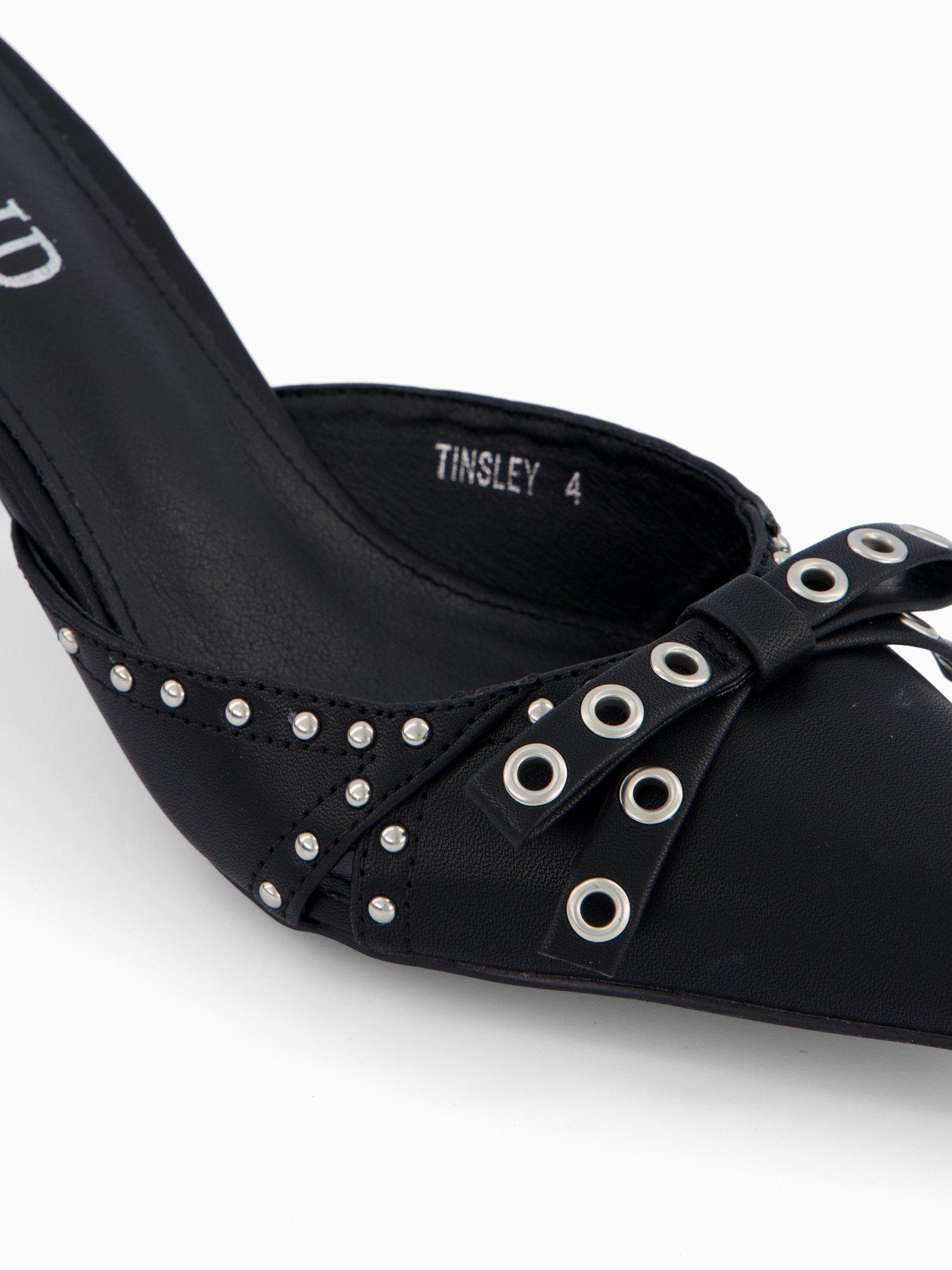 Image 5 of 7 of Raid Tinsley Hardware Pointed Mule - Black