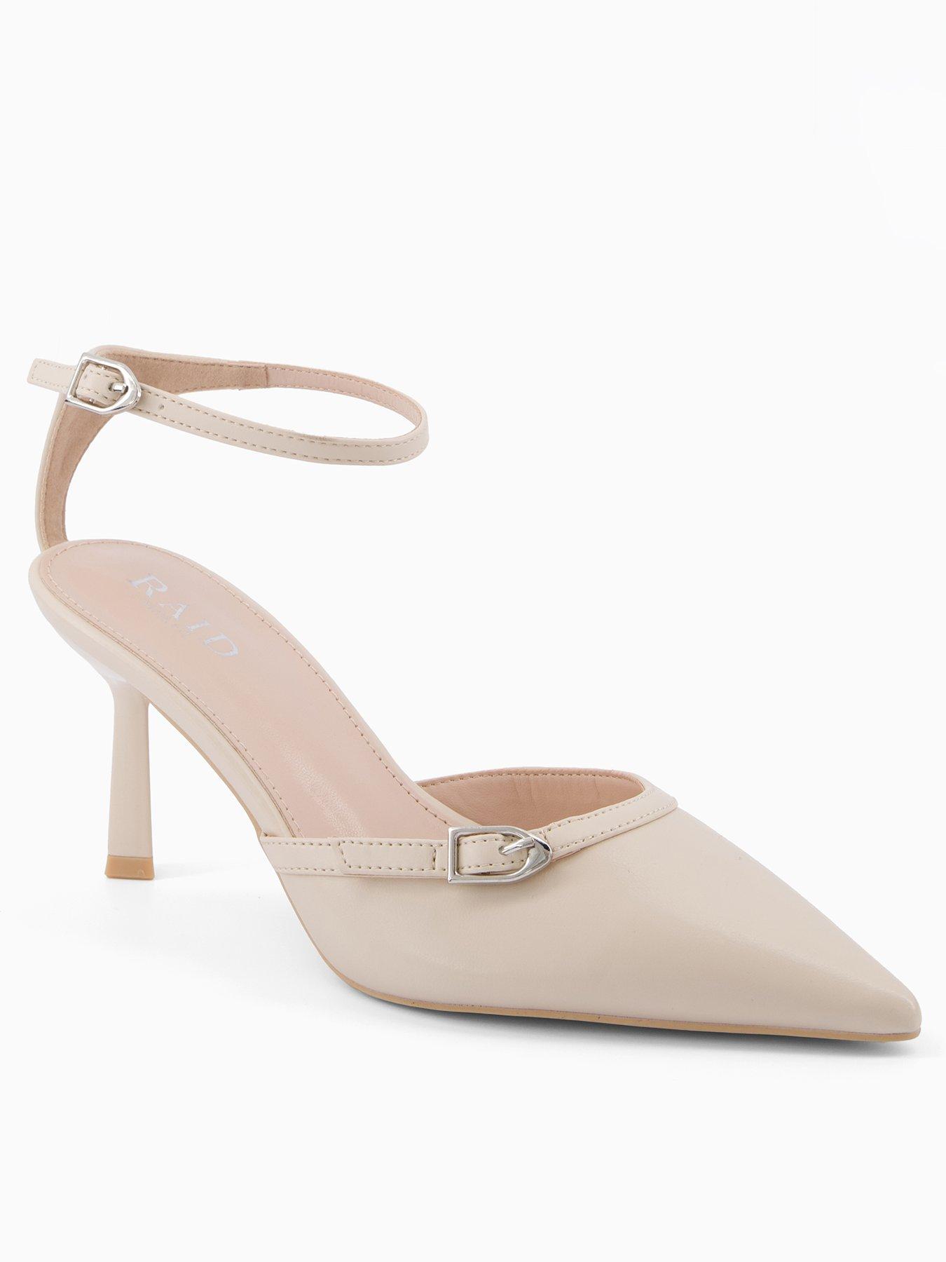 raid-wide-fit-bexlie-pointed-heel-creamfront