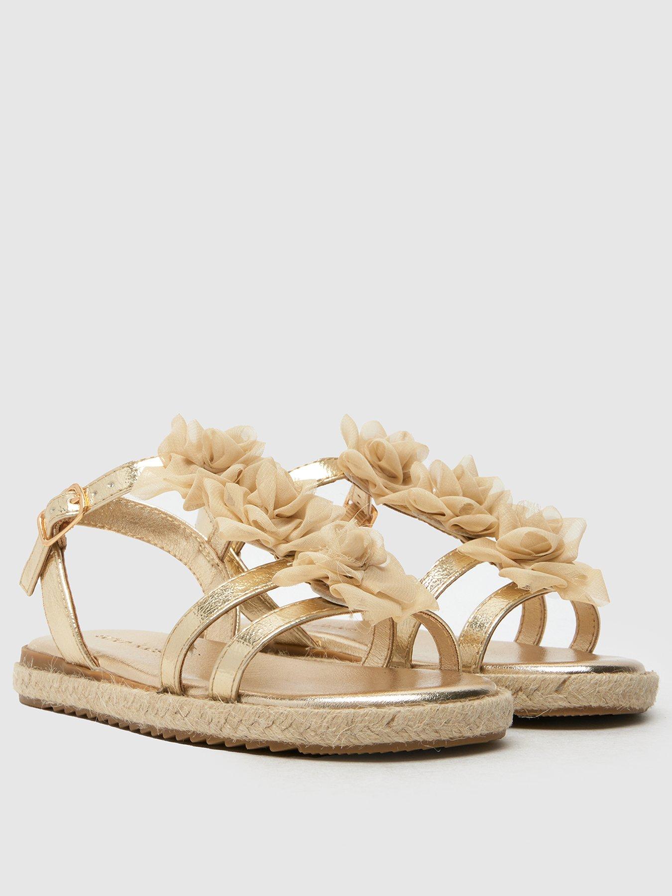 Image 2 of 4 of Schuh Junior Tansy Flower Espadrille