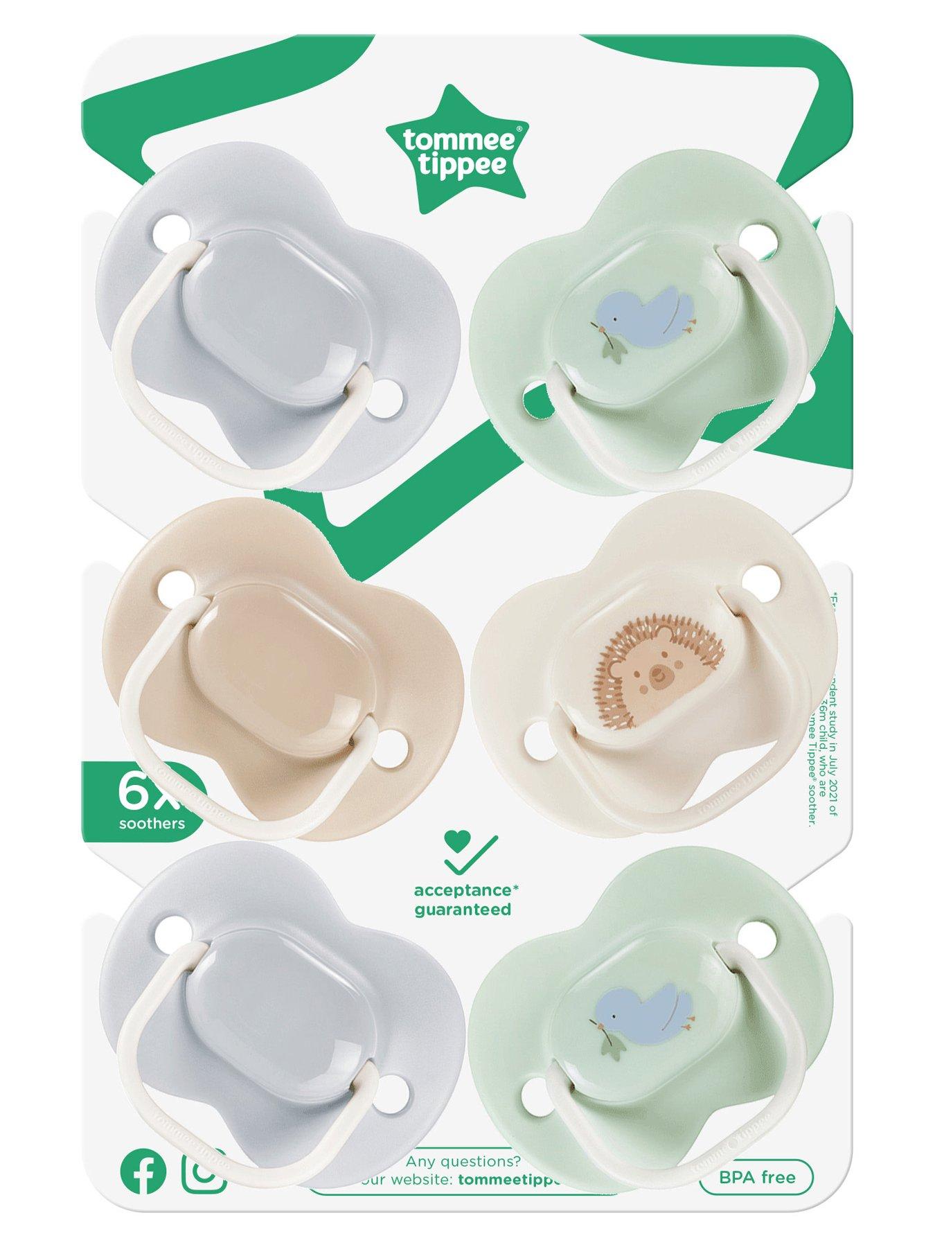 Image 6 of 6 of Tommee Tippee 6X 0-6M Anytime Soother 1