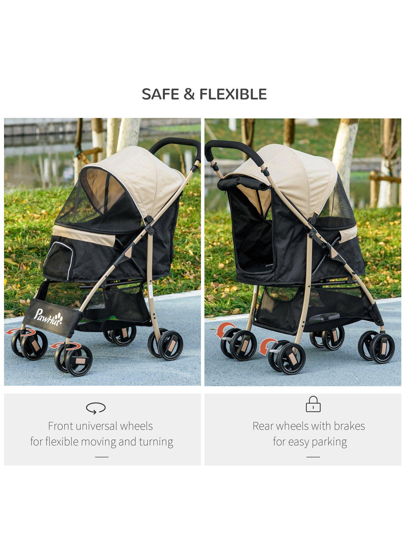Image 3 of 6 of PawHut Pet Stroller