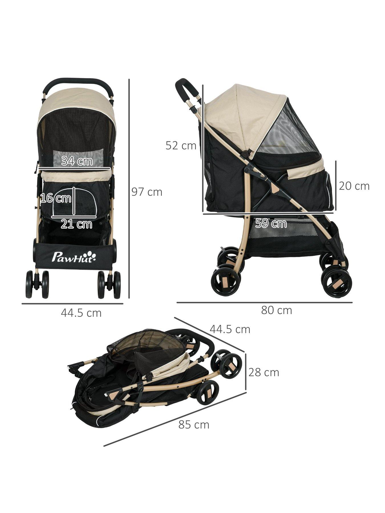 Image 6 of 6 of PawHut Pet Stroller
