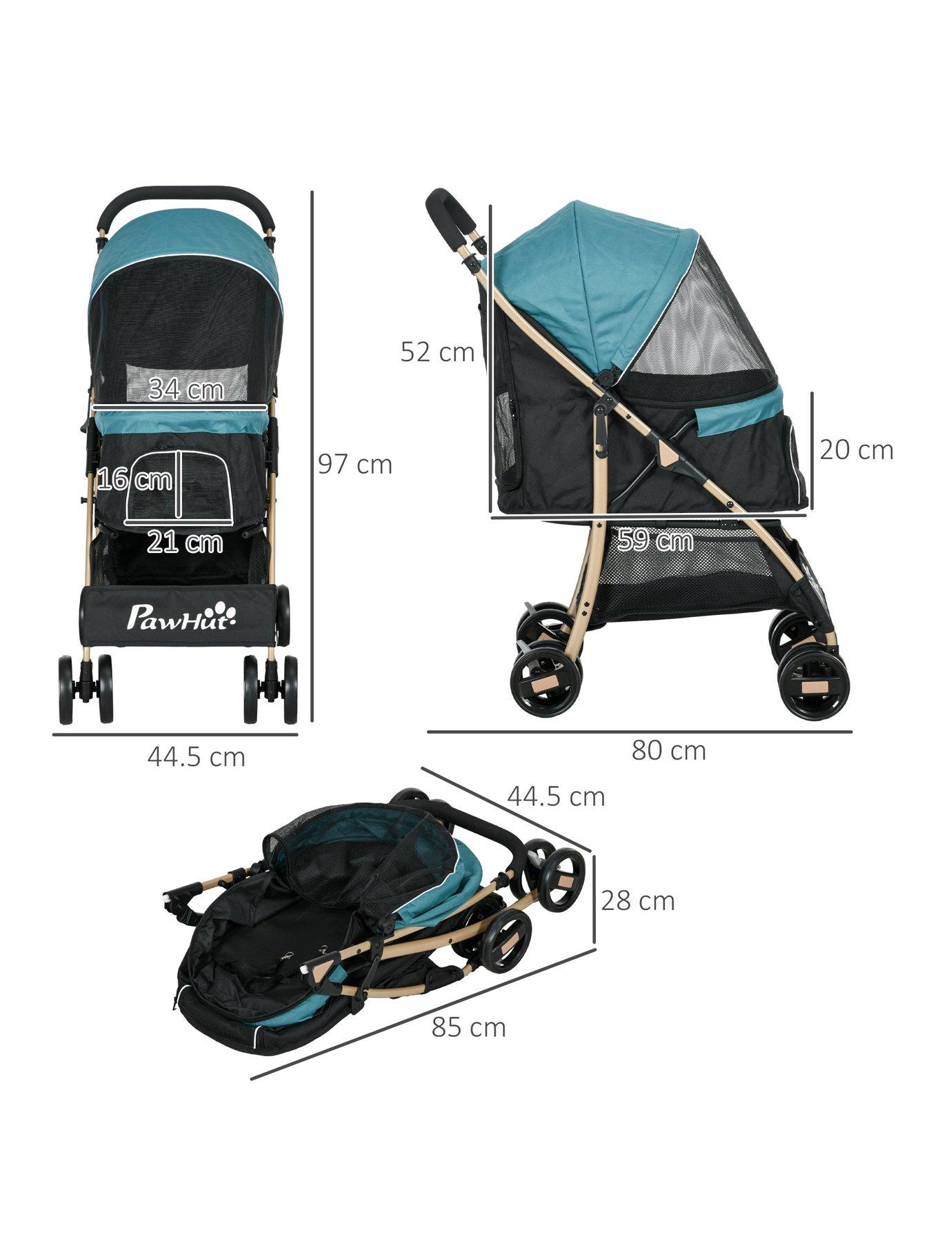 pawhut-pet-strolleroutfit
