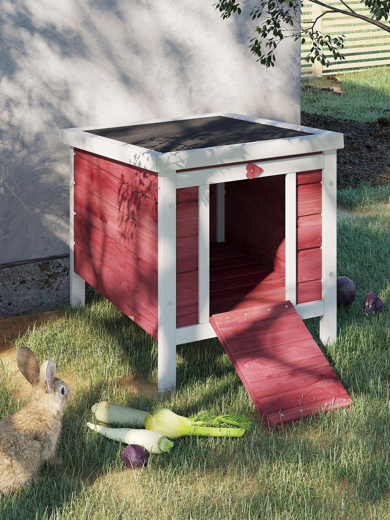 Image 1 of 7 of PawHut Rabbit Hutch