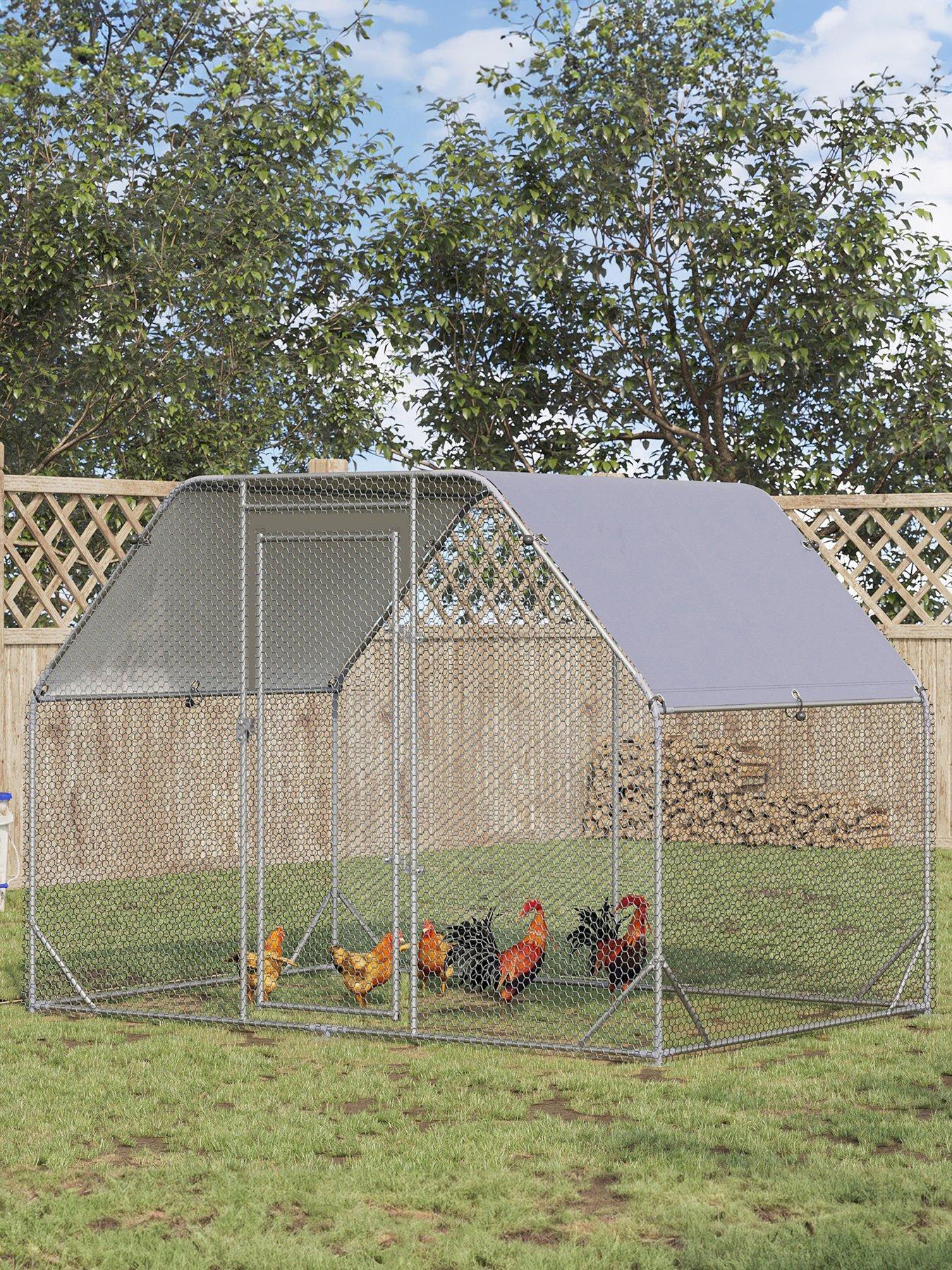 PawHut Rabbit Hutch