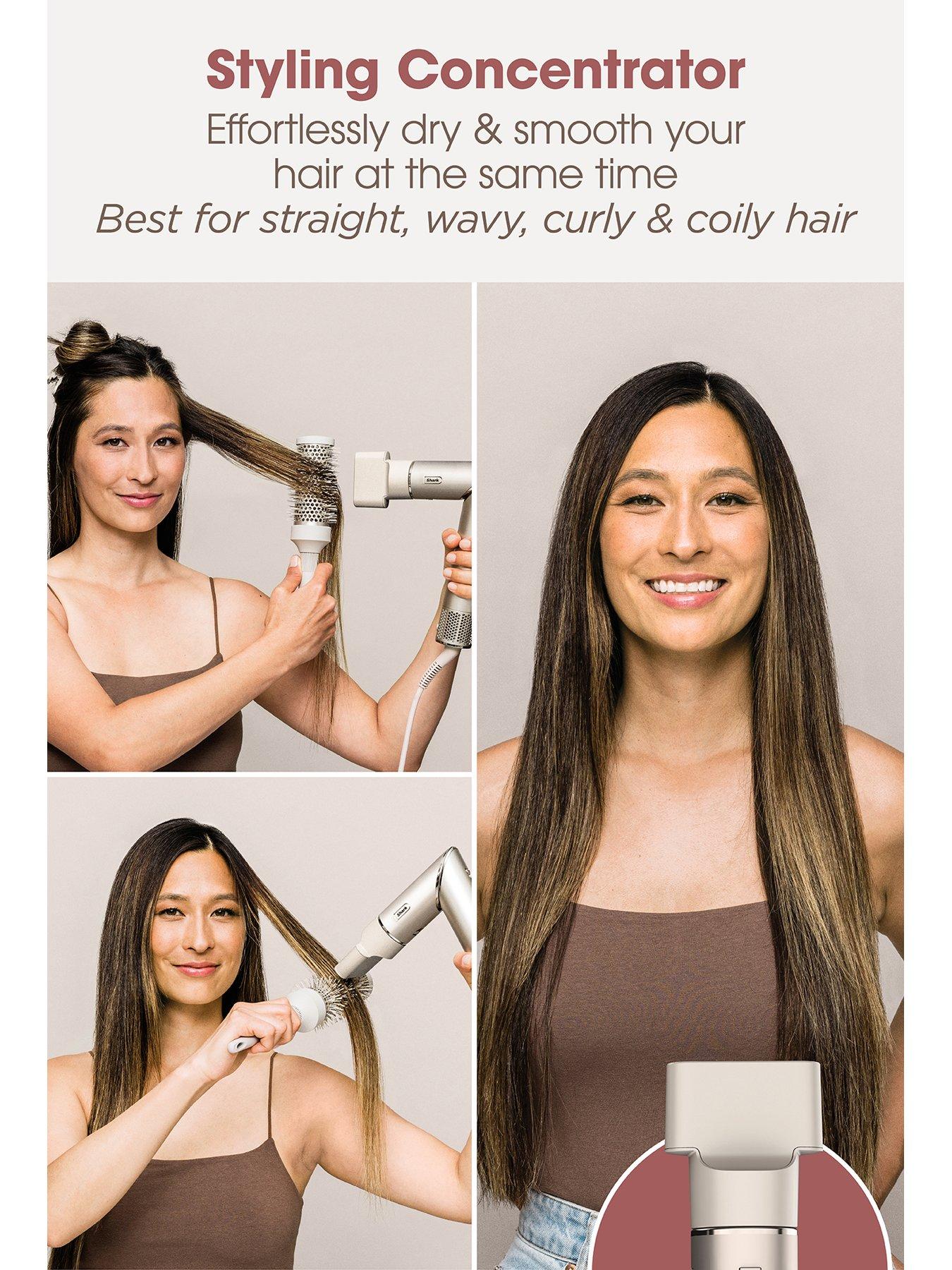 Image 7 of 7 of Shark Shark FlexStyle 5-in-1 Air Styler &amp; Hair Dryer with Storage Case - Stone [HD446SLUK]