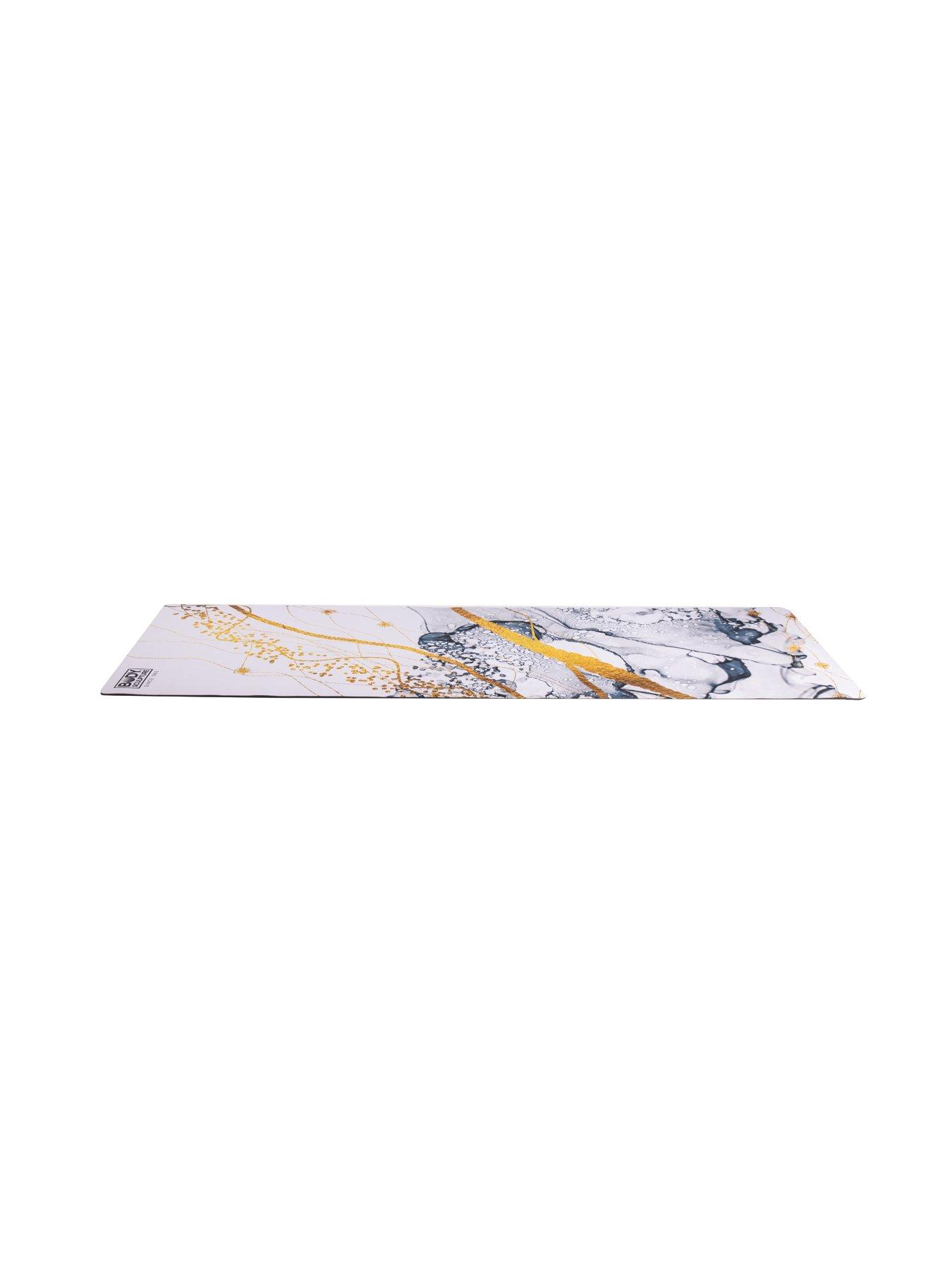 Image 3 of 6 of Body Sculpture Body Sculpture Large Suede TPE Yoga/Exercise Mat - Marble