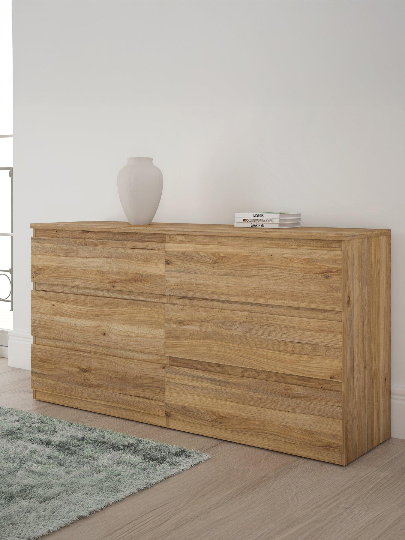 very-home-lisson-6-drawer-chest-new-oak-fscreg-certified