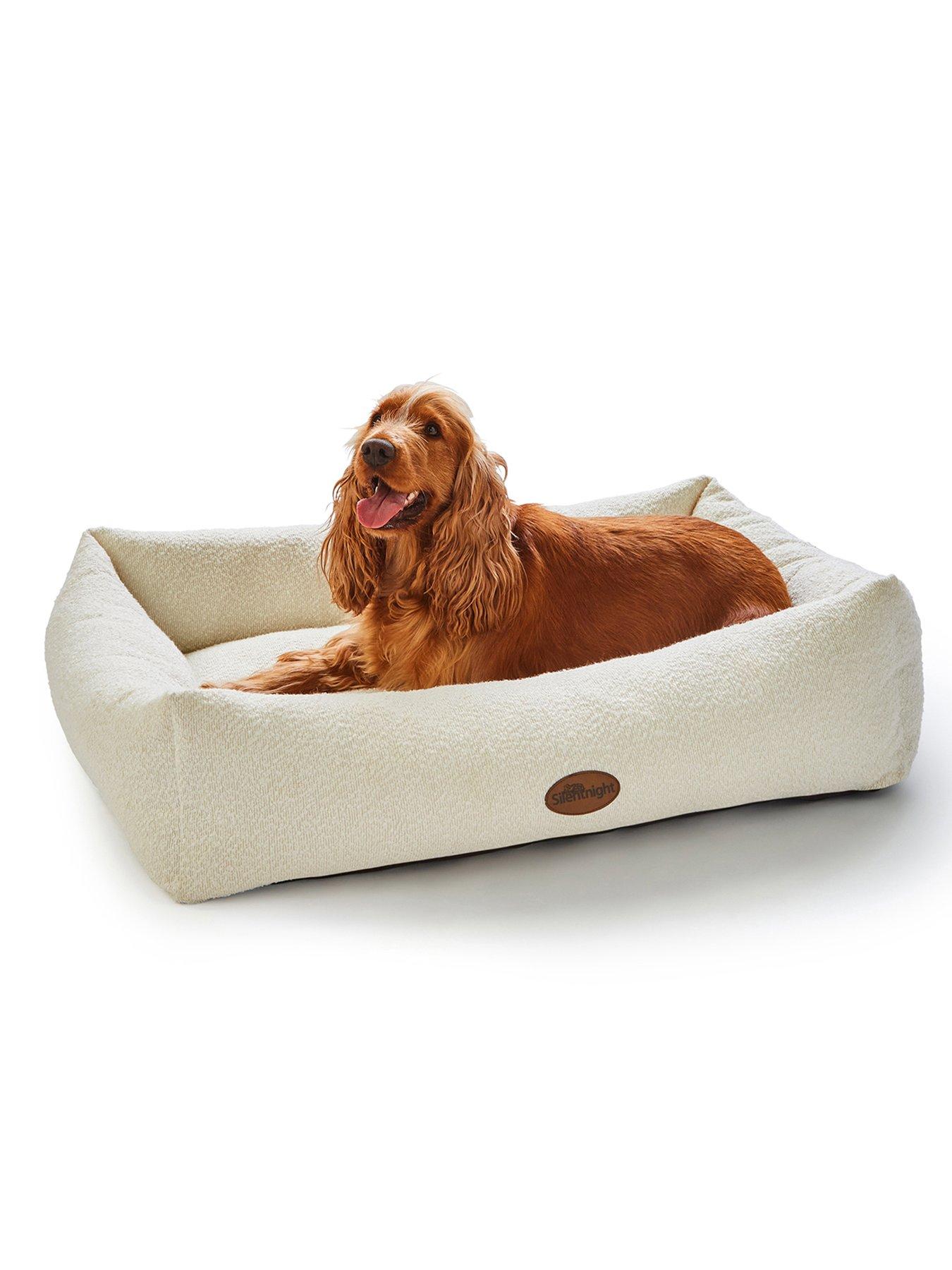 Silentnight Silentnight Ultimate Deep Sleep Boucle Box Pet Bed - Natural