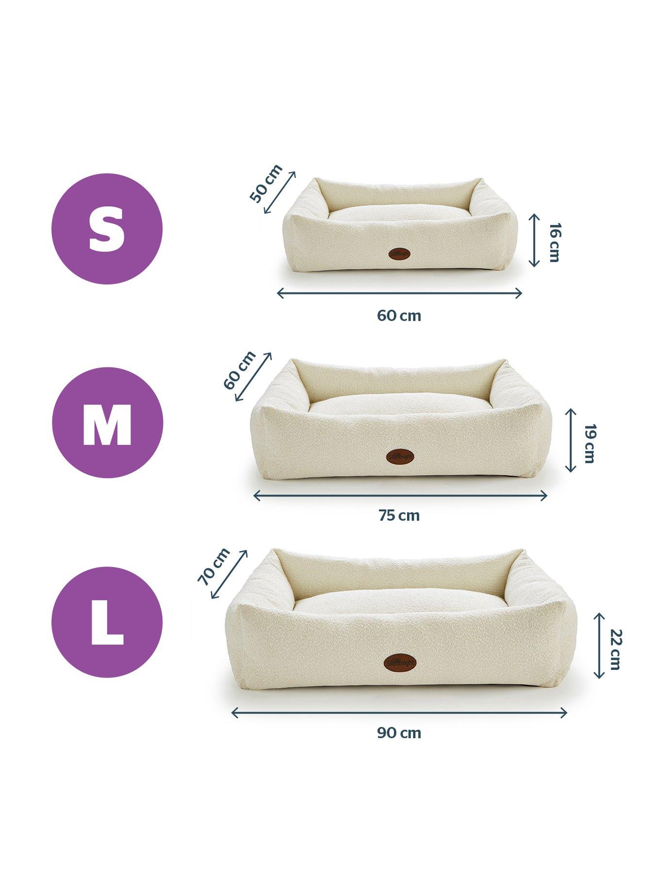Image 5 of 7 of Silentnight Silentnight Ultimate Deep Sleep Boucle Box Pet Bed - Natural